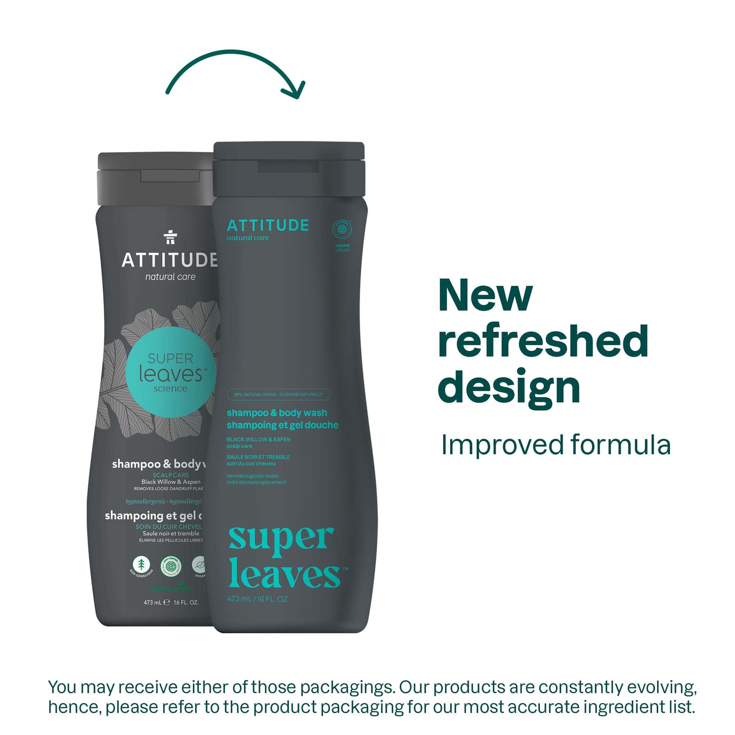 ATTITUDE Super Leaves 2-In-1 Shampoo and Body Wash Scalp Care Removes loose dandruff flakes 11005_en?