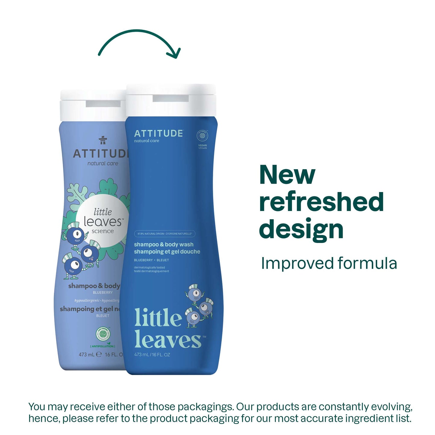 ATTITUDE little leaves™ Shampoo and Body Wash 2-in-1 for kids Blueberry - 16 FL. OZ. 11016_en? Blueberry / 16 FL. OZ.