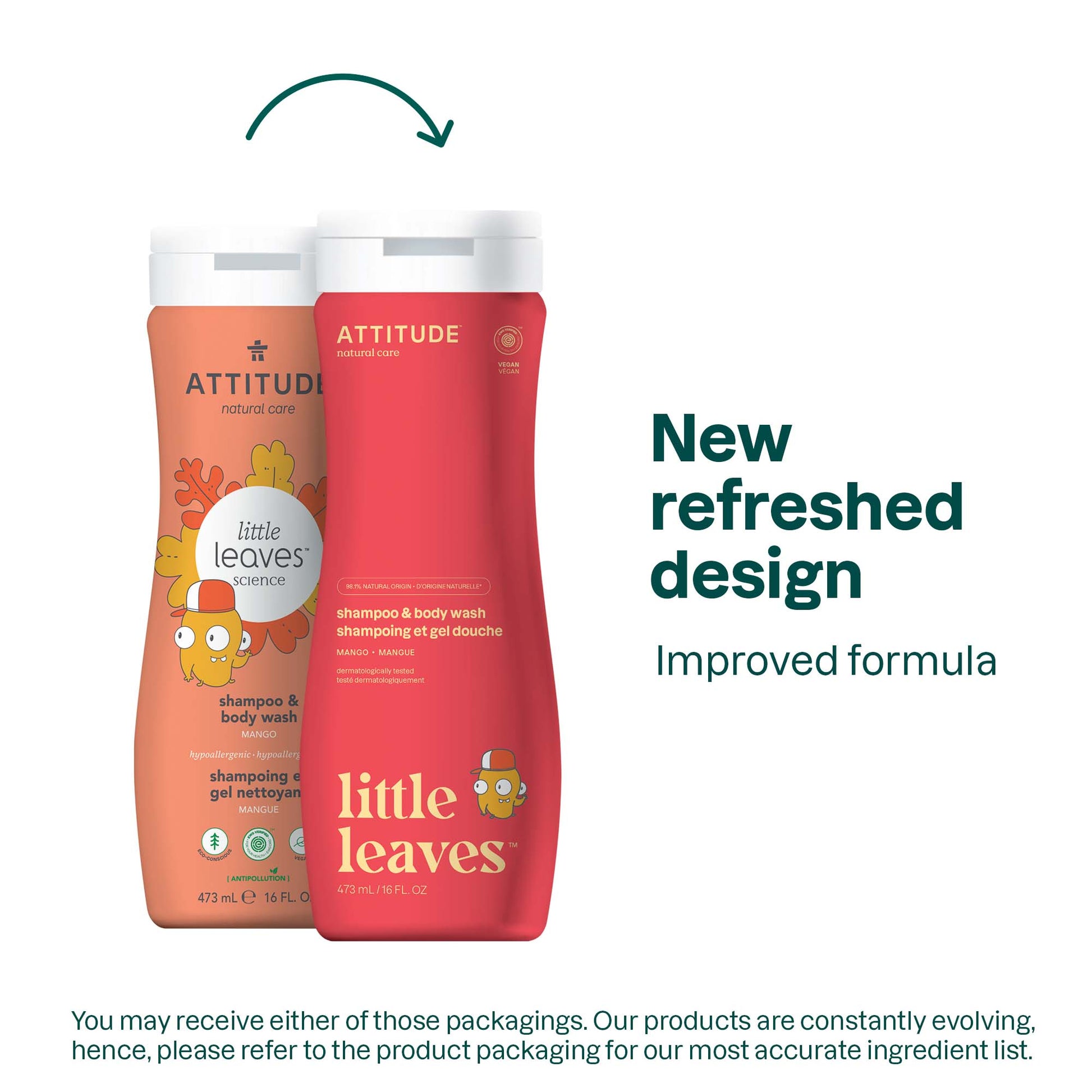 ATTITUDE little leaves™ Shampoo and Body Wash 2-in-1 for kids Mango - 16 FL. OZ. 11018_en? Mango / 16 FL. OZ.