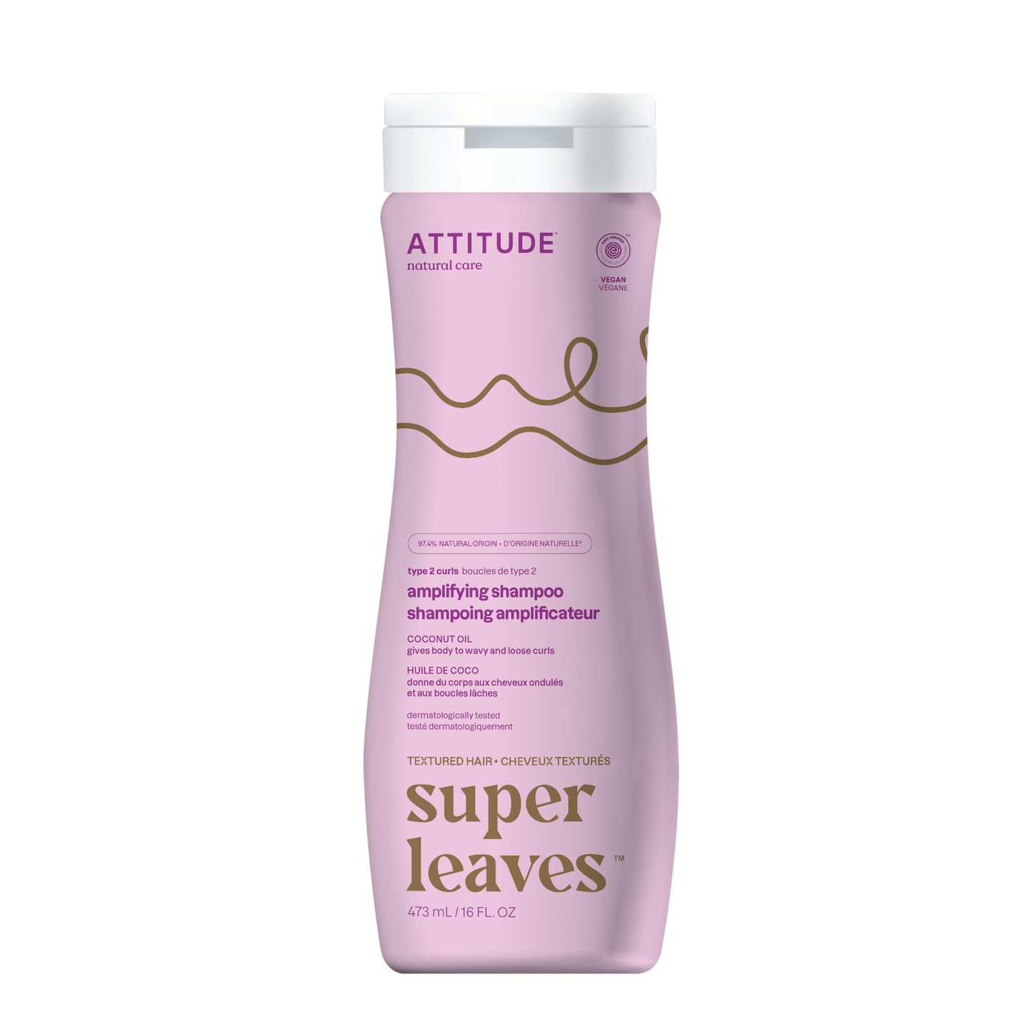 Curl Amplifying Shampoo : SUPER LEAVES™