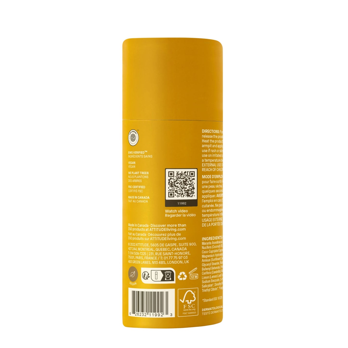 Plastic Free Deodorant : SUPER LEAVES™.