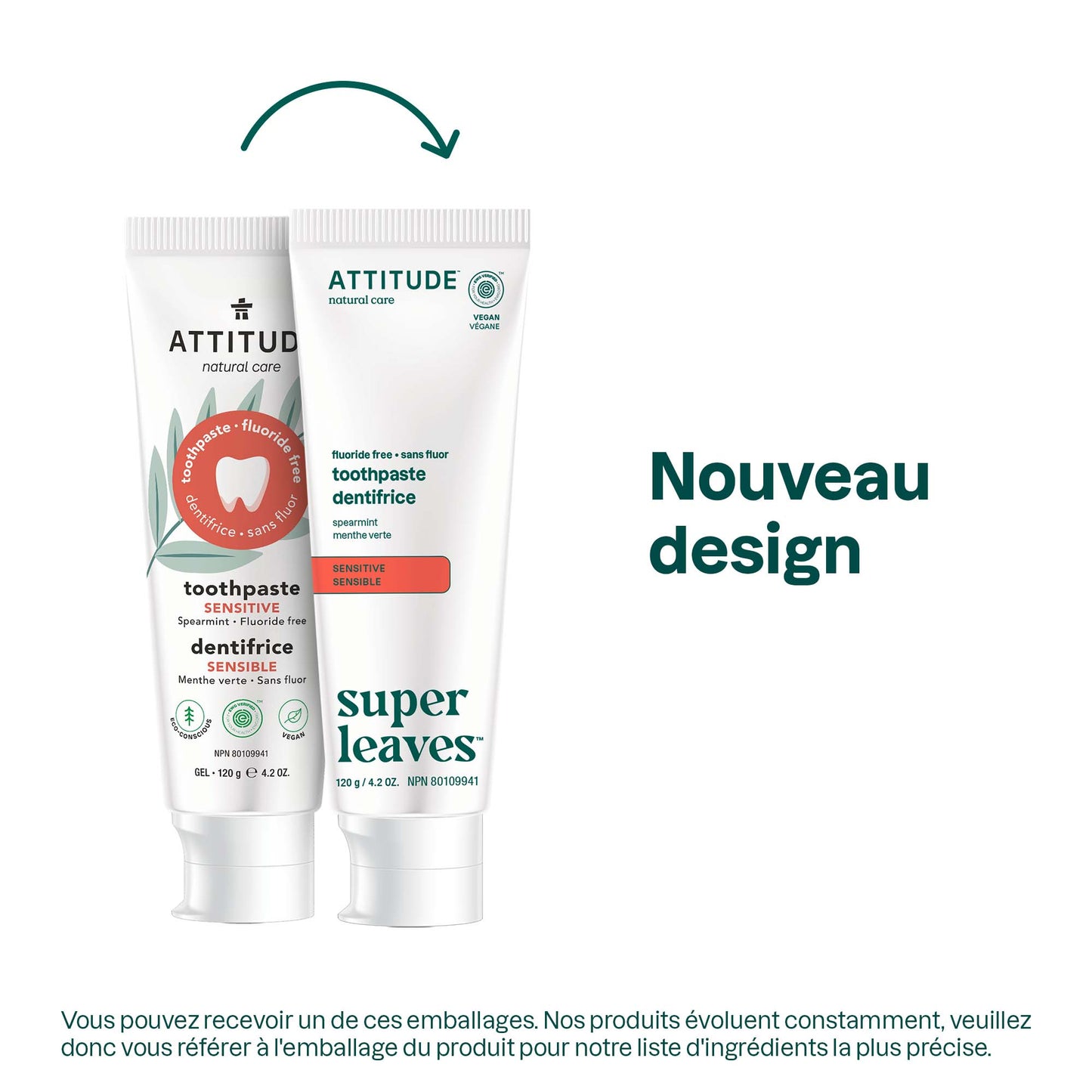 Fluoride Free Adult Toothpaste