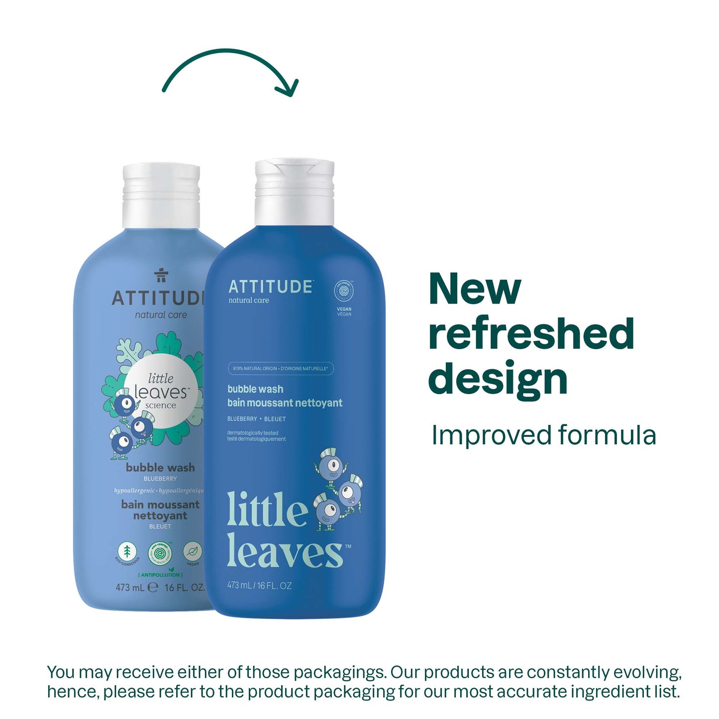 ATTITUDE little leaves™ Kids Bubble Wash Blueberry 18316_en? Blueberry