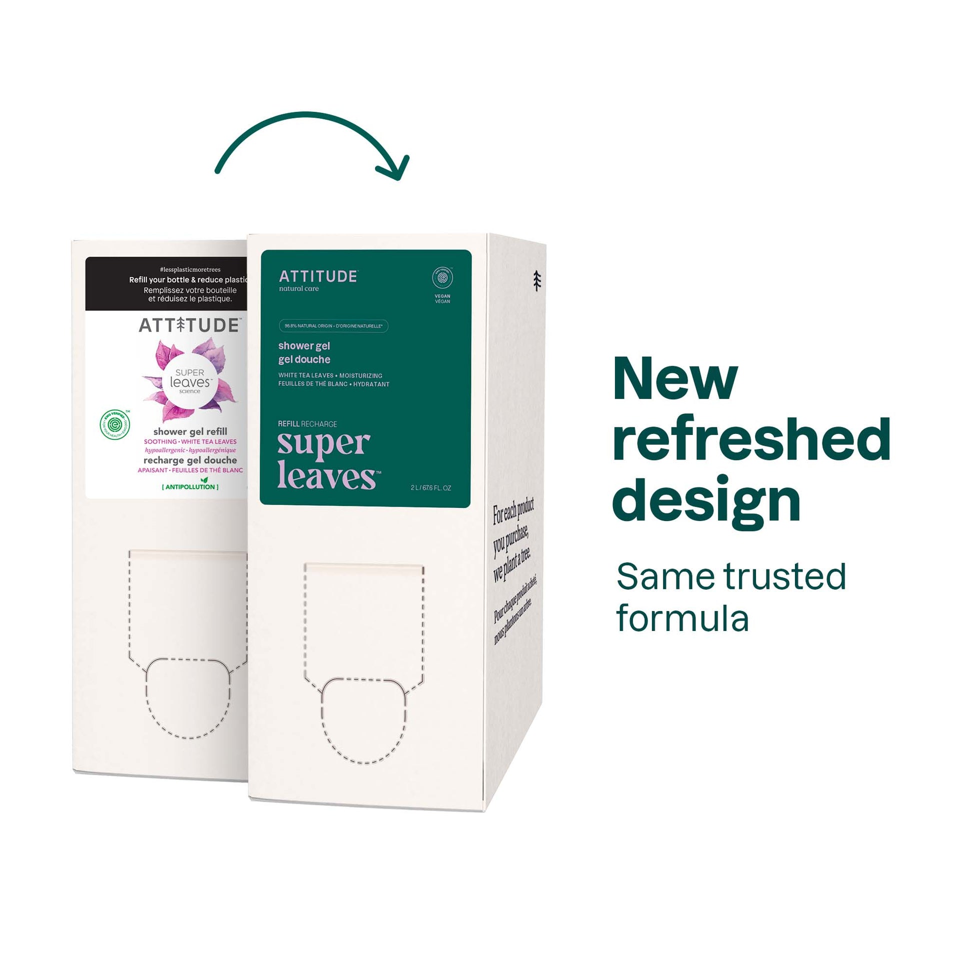 Super Leaves Bulk To Go Soothing Shower Gel - 2L Format - EWG Verified 81227_en? White Tea Leaves Eco-Refill Eco-Refill 67.6 FL. OZ.