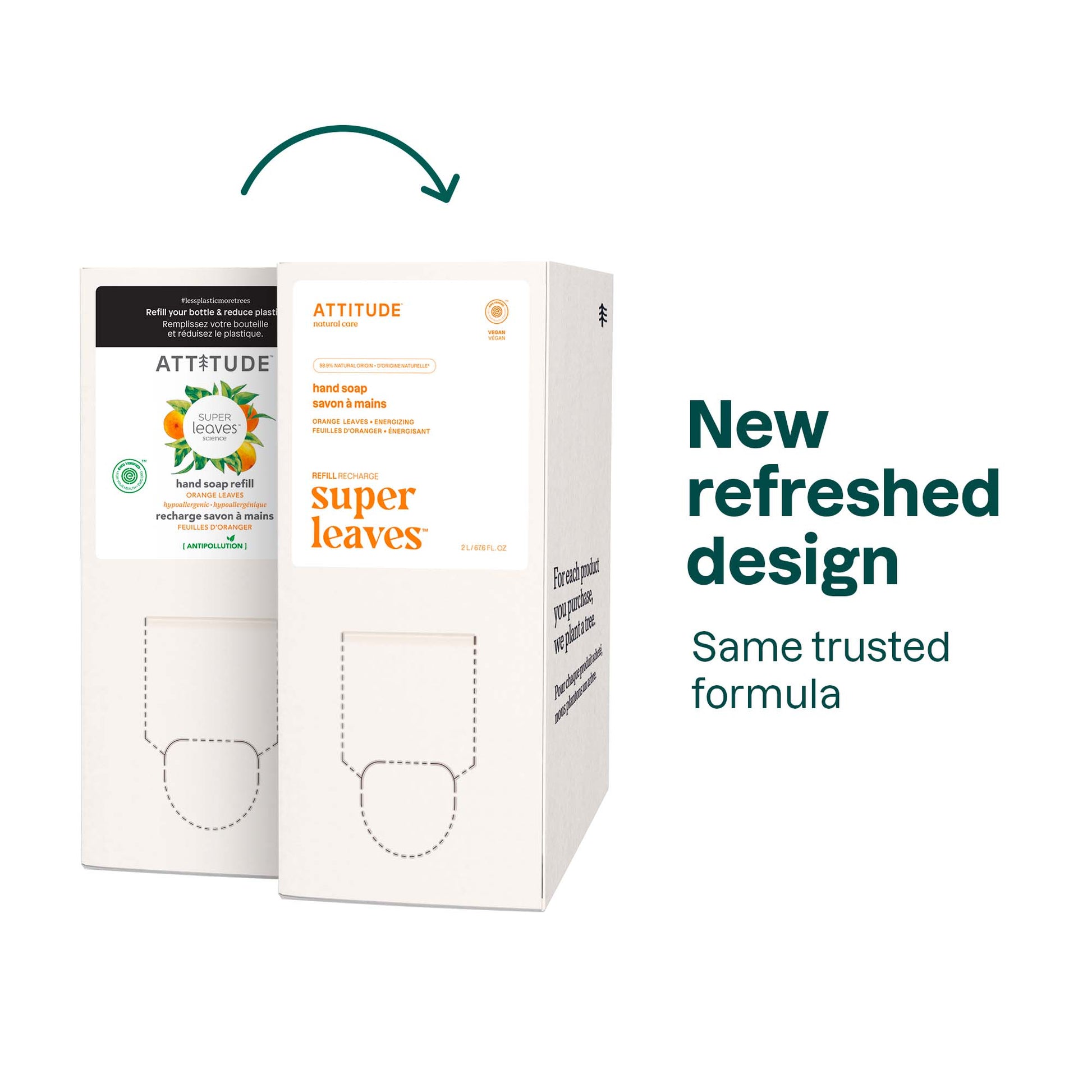 Bulk To Go Liquid Hand Soap - 2L Format - Orange Leaves 84028_en? Eco-Refill 67.6 FL. OZ.