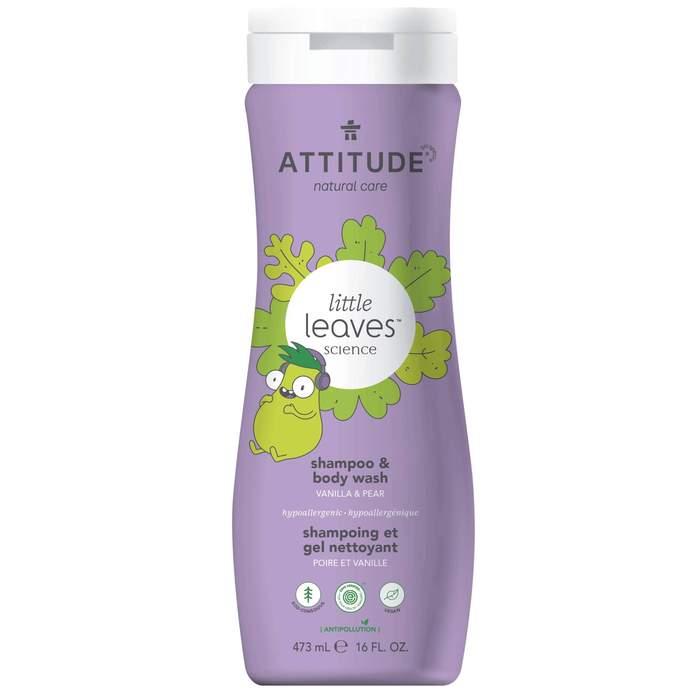 ATTITUDE little leaves™ Shampoo and Body Wash 2-in-1 for kids Vanilla and pear - 16 FL. OZ. 11015_en?_main? Vanilla and pear / 16 FL. OZ.