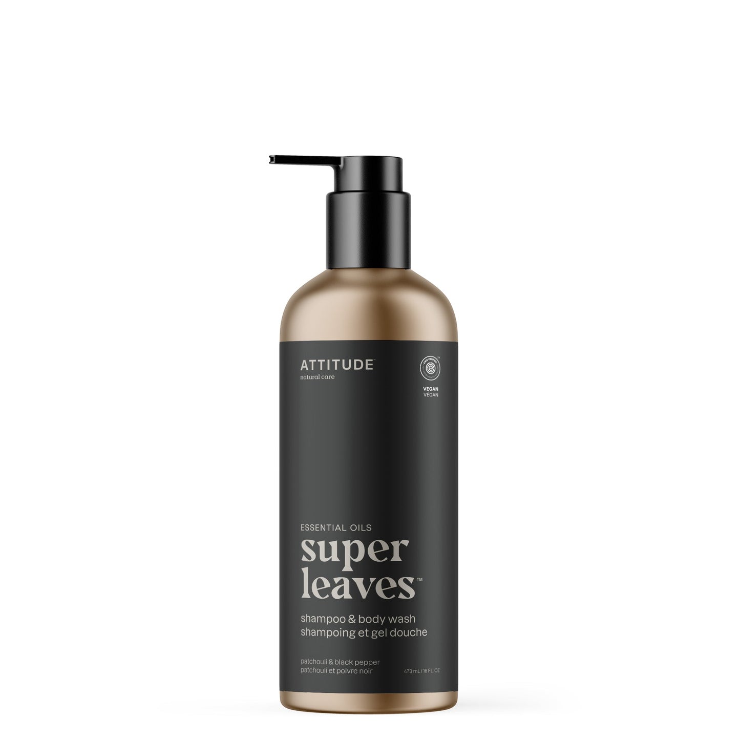 ATTITUDE Super Leaves Essential oil shampoo body wash Patchouli and black pepper 19003-btob_en?_main? 16 FL. OZ.
