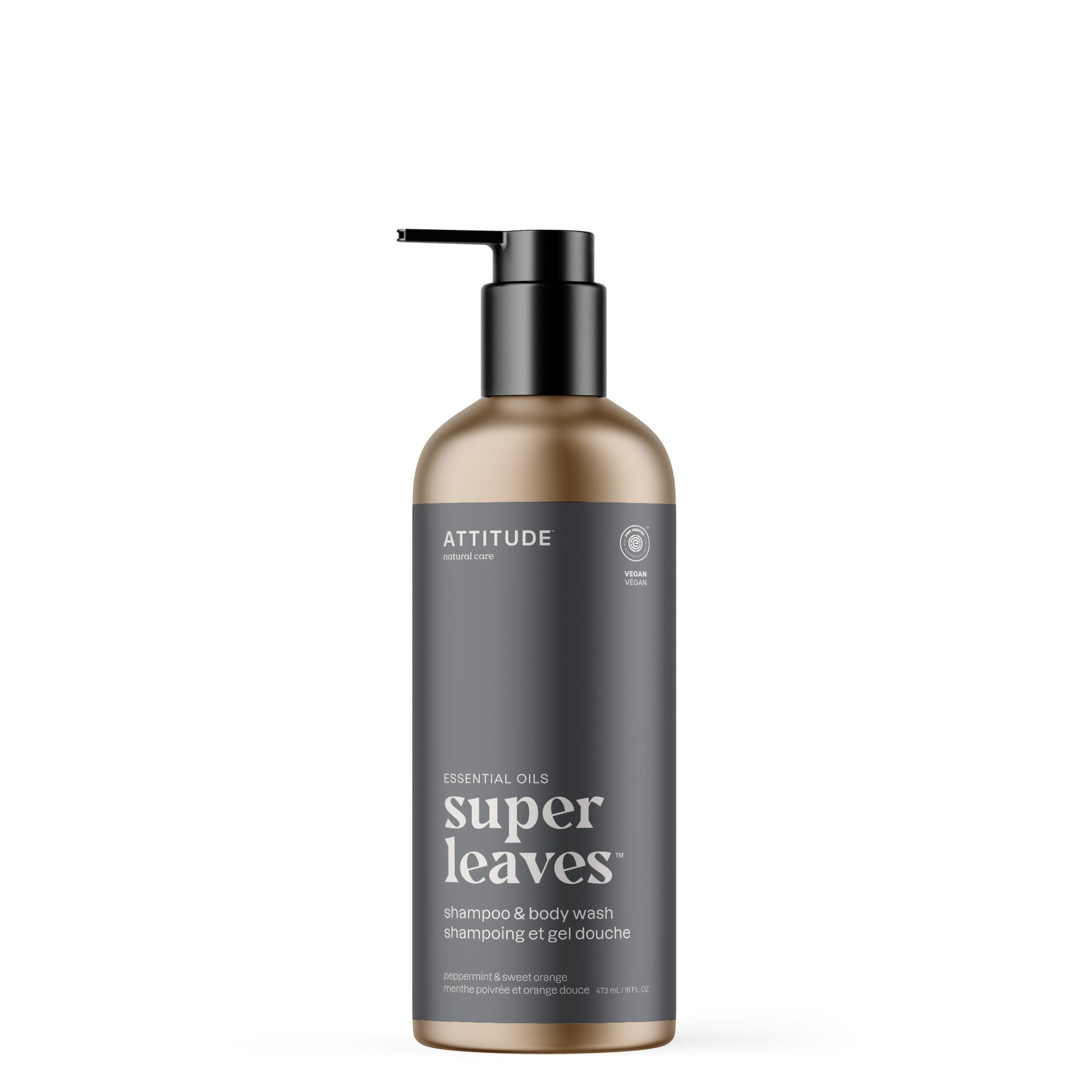 ATTITUDE Super Leaves Essential oil shampoo body wash Peppermint and sweet orange 19004-btob_en?_main? 16 FL. OZ.