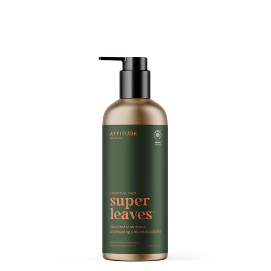 ATTITUDE Super Leaves Essential oils shampoo colorlast Patchouli and black pepper 19103-btob_en?_main? 16 FL. OZ.