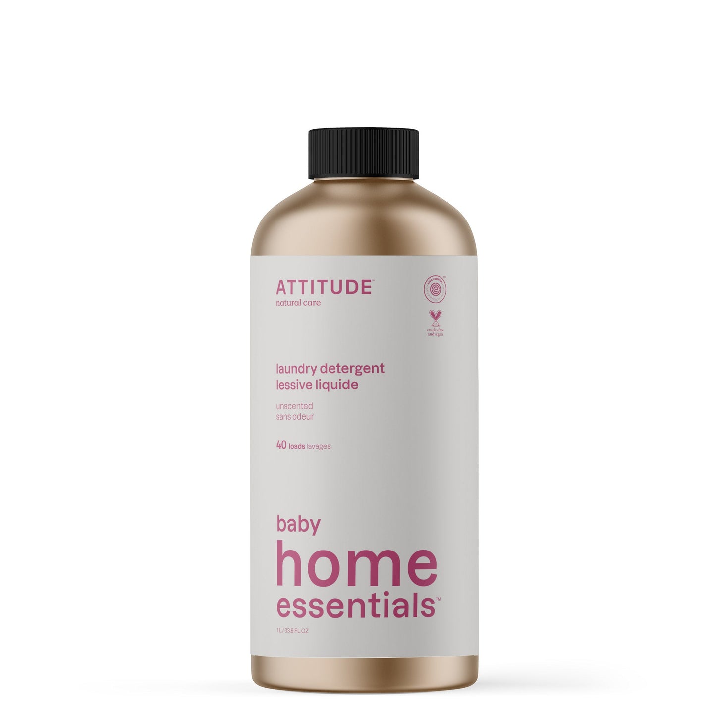 ATTITUDE Baby Home Essentials Laundry detergent 19200-btob_en?_main? Unscented 33.8 FL. OZ.
