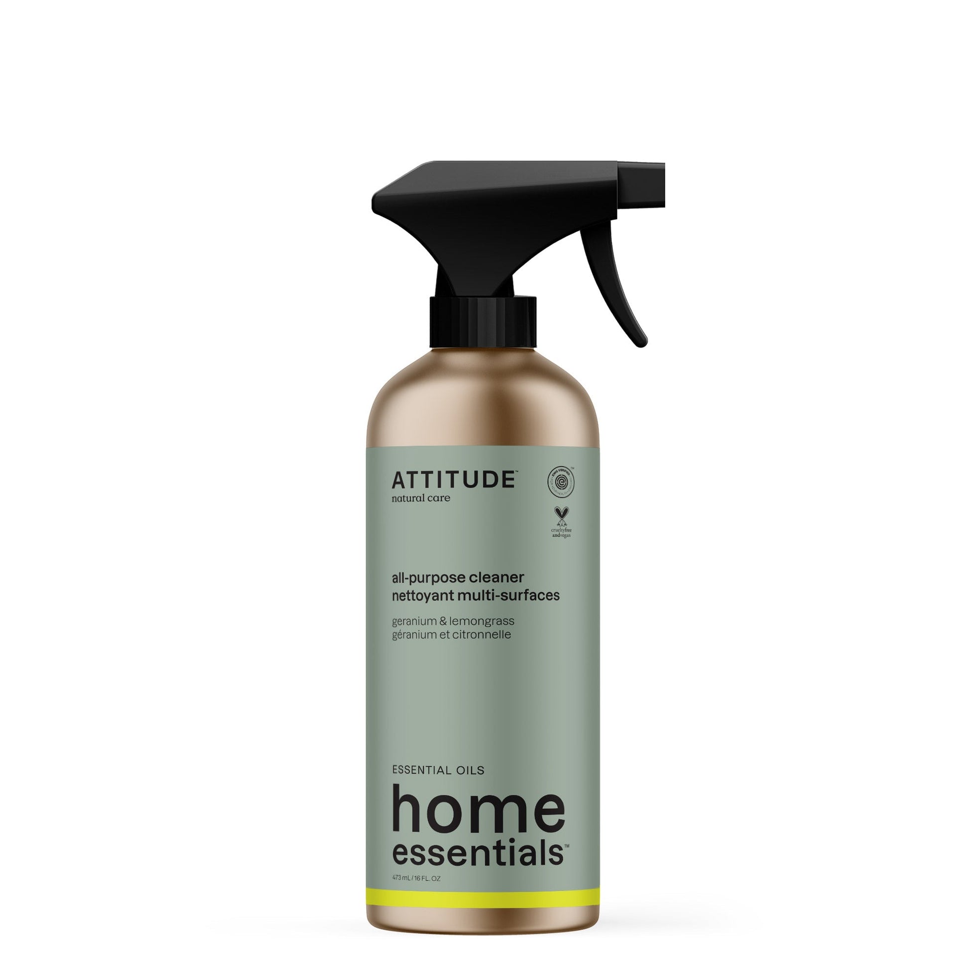 ATTITUDE Home Essentials Essential oils All-Purpose Cleaner 19188-btob_en?_main? Geranium & Lemongrass 16 FL. OZ.