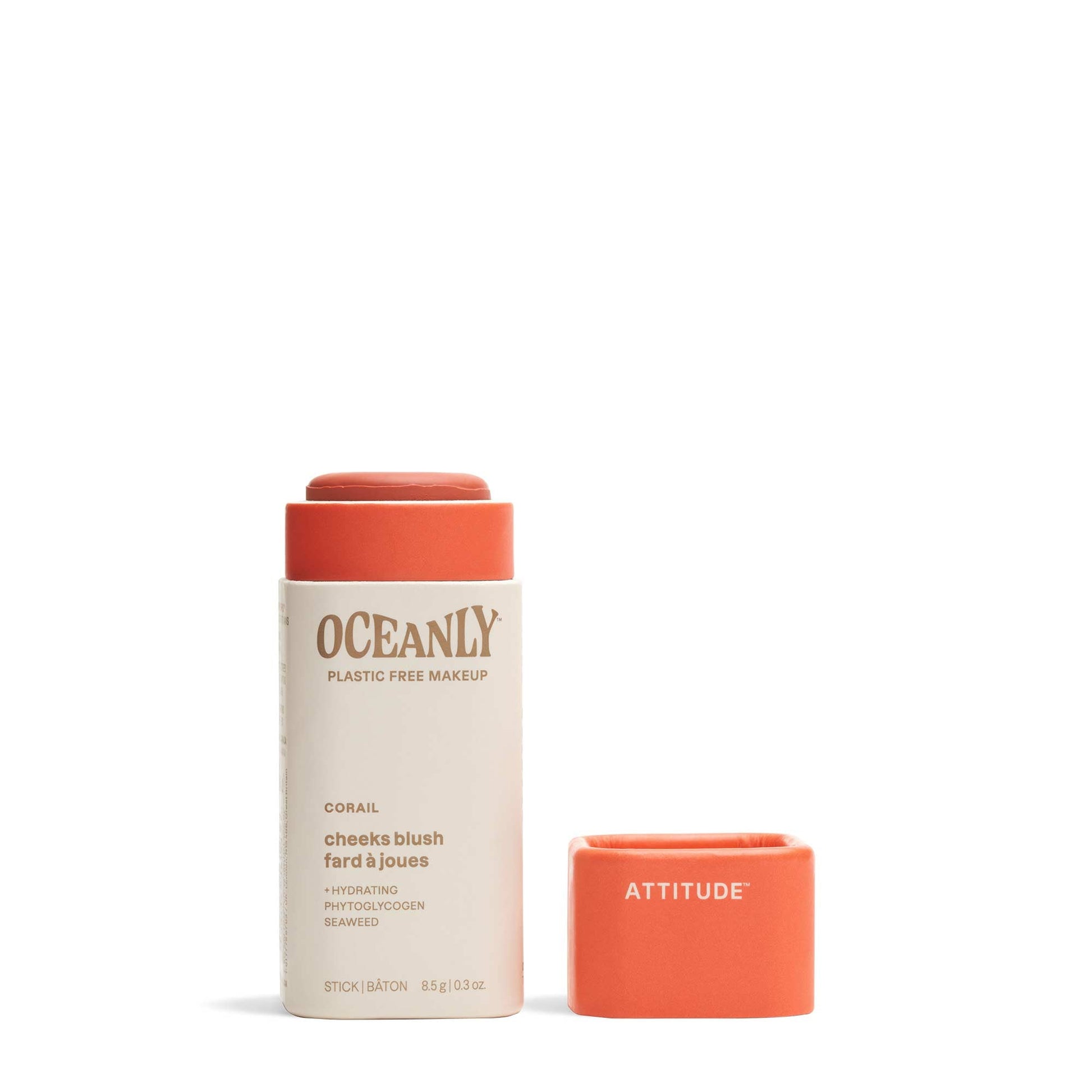 ATTITUDE Oceanly Cream blush stick Corail 0.3 OZ Unscented 16123_en?_main?