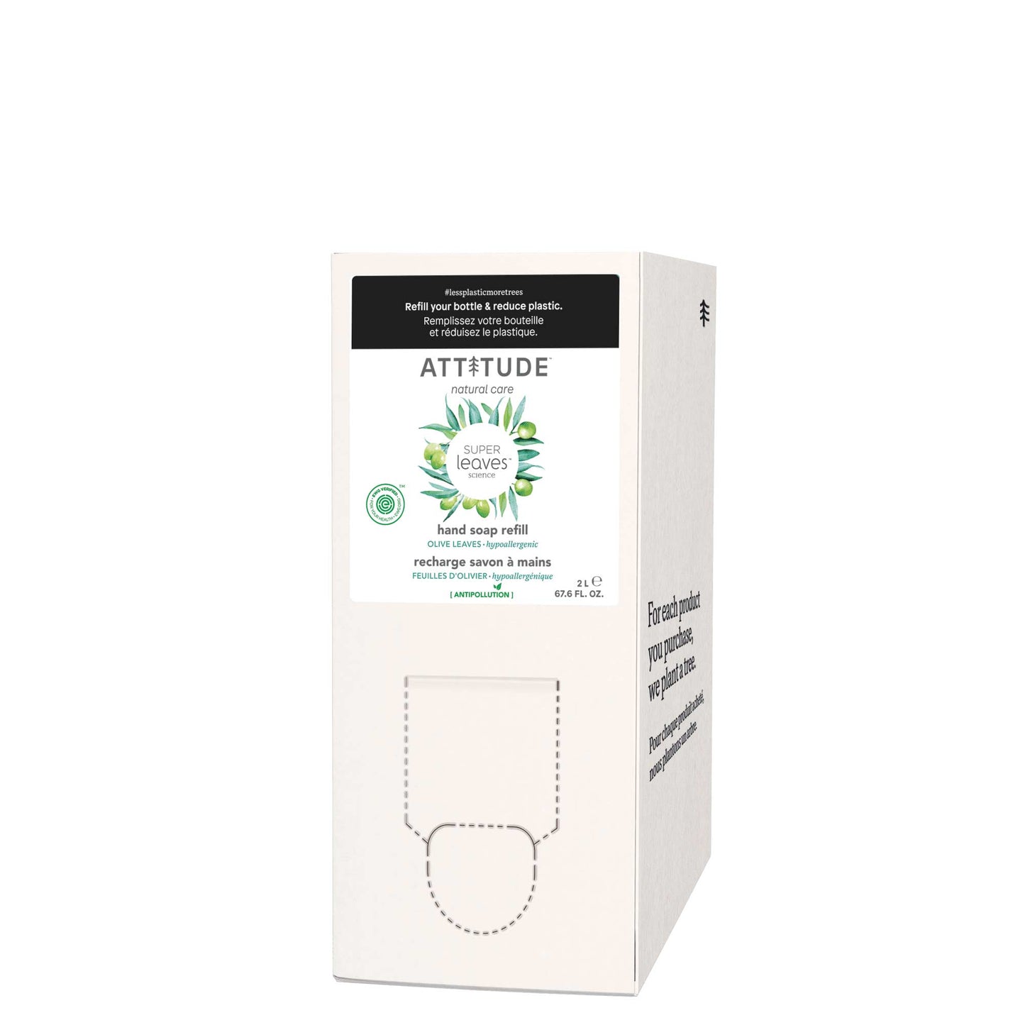 Bulk To Go Liquid Hand Soap - 2L Format - Olive Leaves 84023_en?_main? Eco-Refill 67.6 FL. OZ.