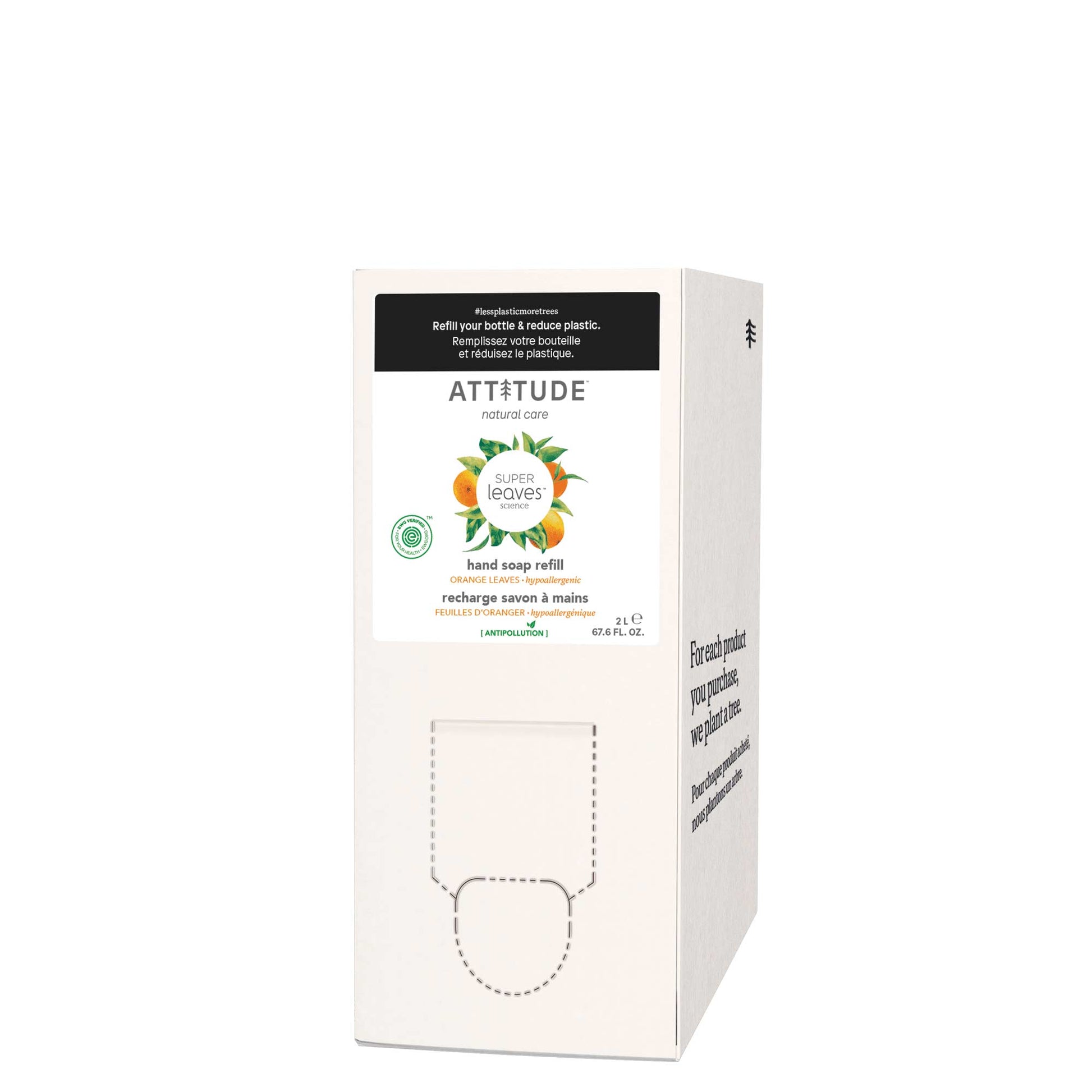 Bulk To Go Liquid Hand Soap - 2L Format - Orange Leaves 84028_en?_main? Eco-Refill 67.6 FL. OZ.