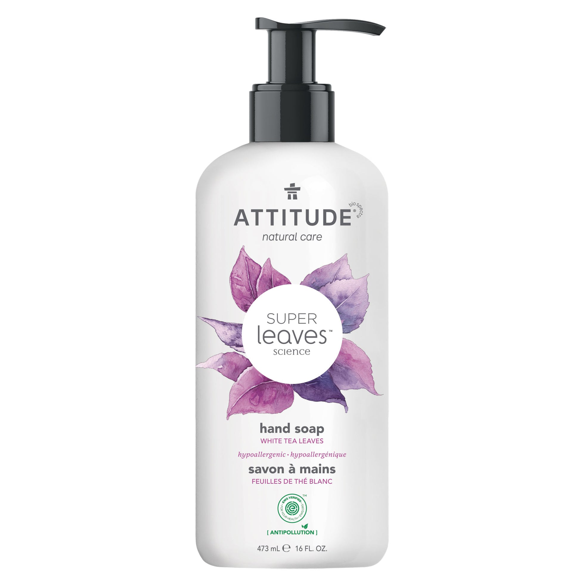 ATTITUDE Super leaves™ Liquid Hand Soap White Tea Leaves_en?_main? White Tea Leaves 16 FL. OZ.