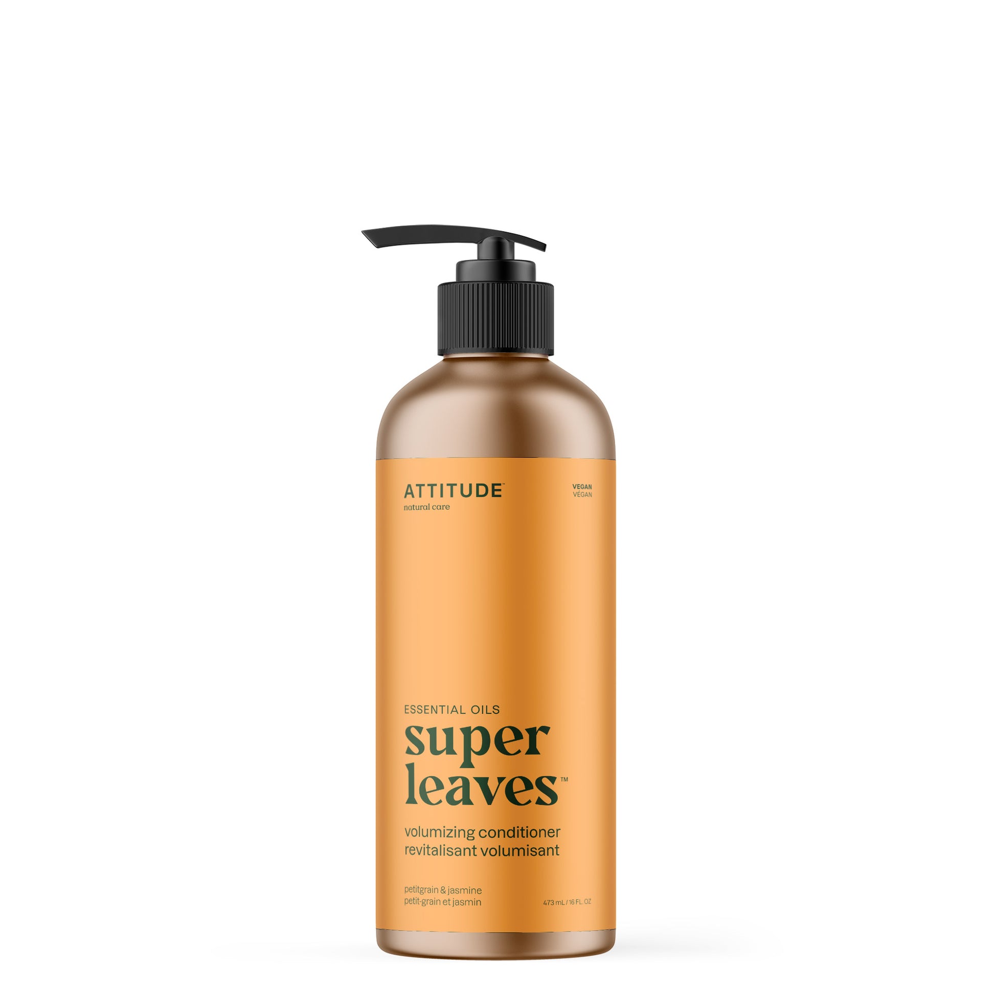 ATTITUDE Super Leaves Essential oil conditioner volumizing Petitgrain and jasmine 19111_en?_main? 16 FL. OZ.