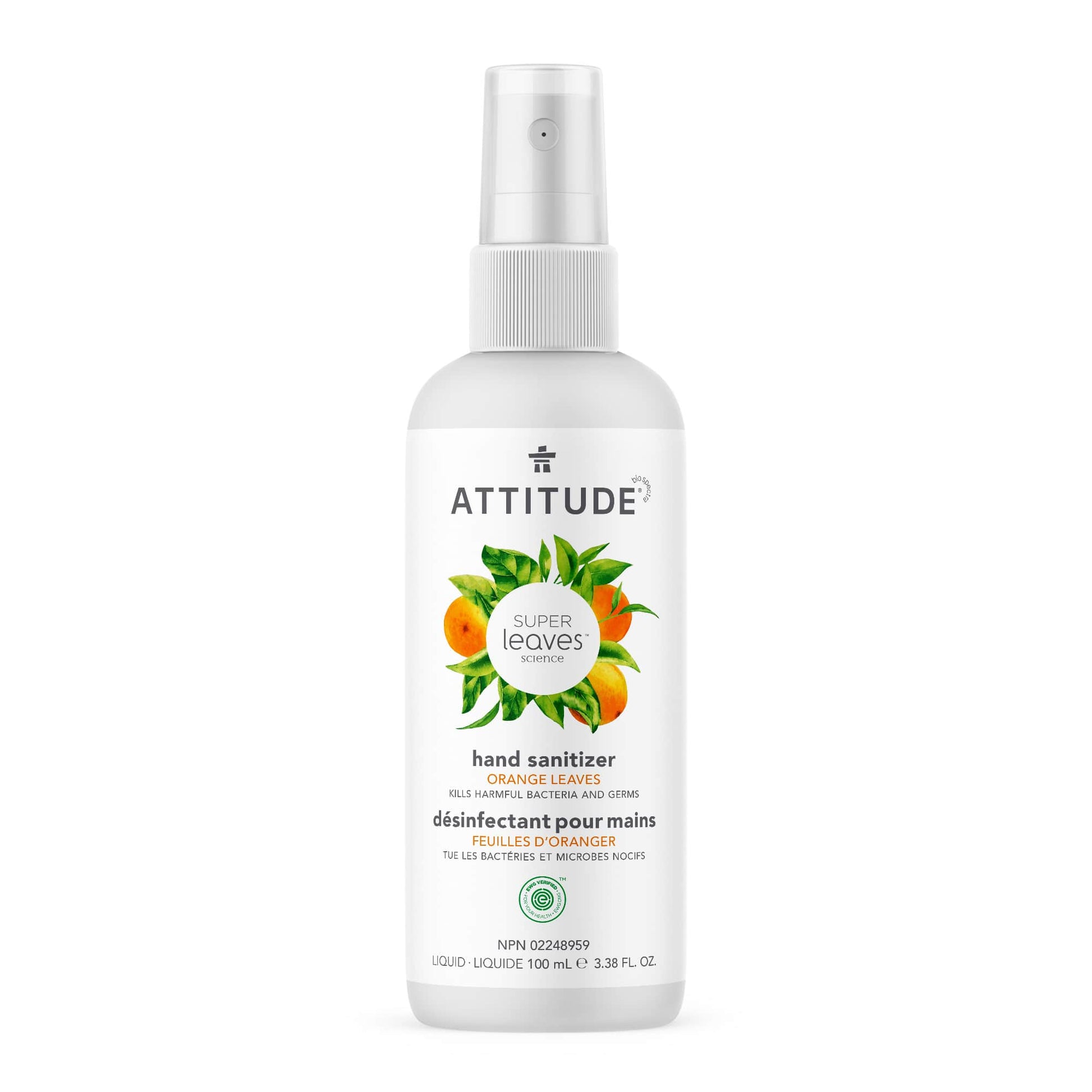 ATTITUDE Super leaves Hand Sanitizer Orange Leaves_en?_main? Orange Leaves - 3.38 FL. OZ.