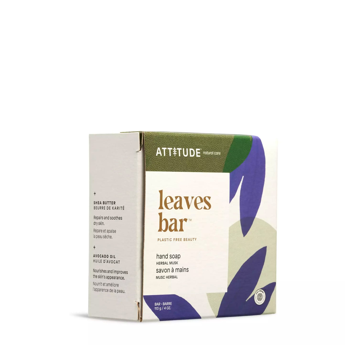 ATTITUDE leaves bar Hand Soap Herbal Musk 17157_en? 1 unit