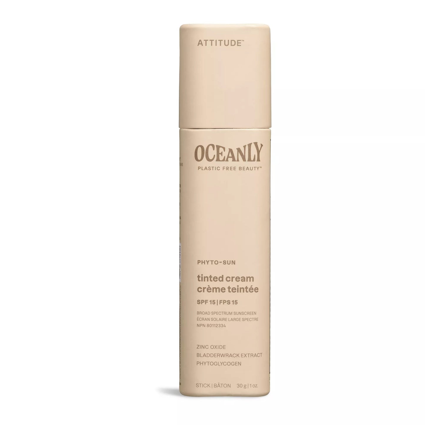 ATTITUDE Oceanly Phyto-Sun Tinted Cream Unscented 30g 16068_en?