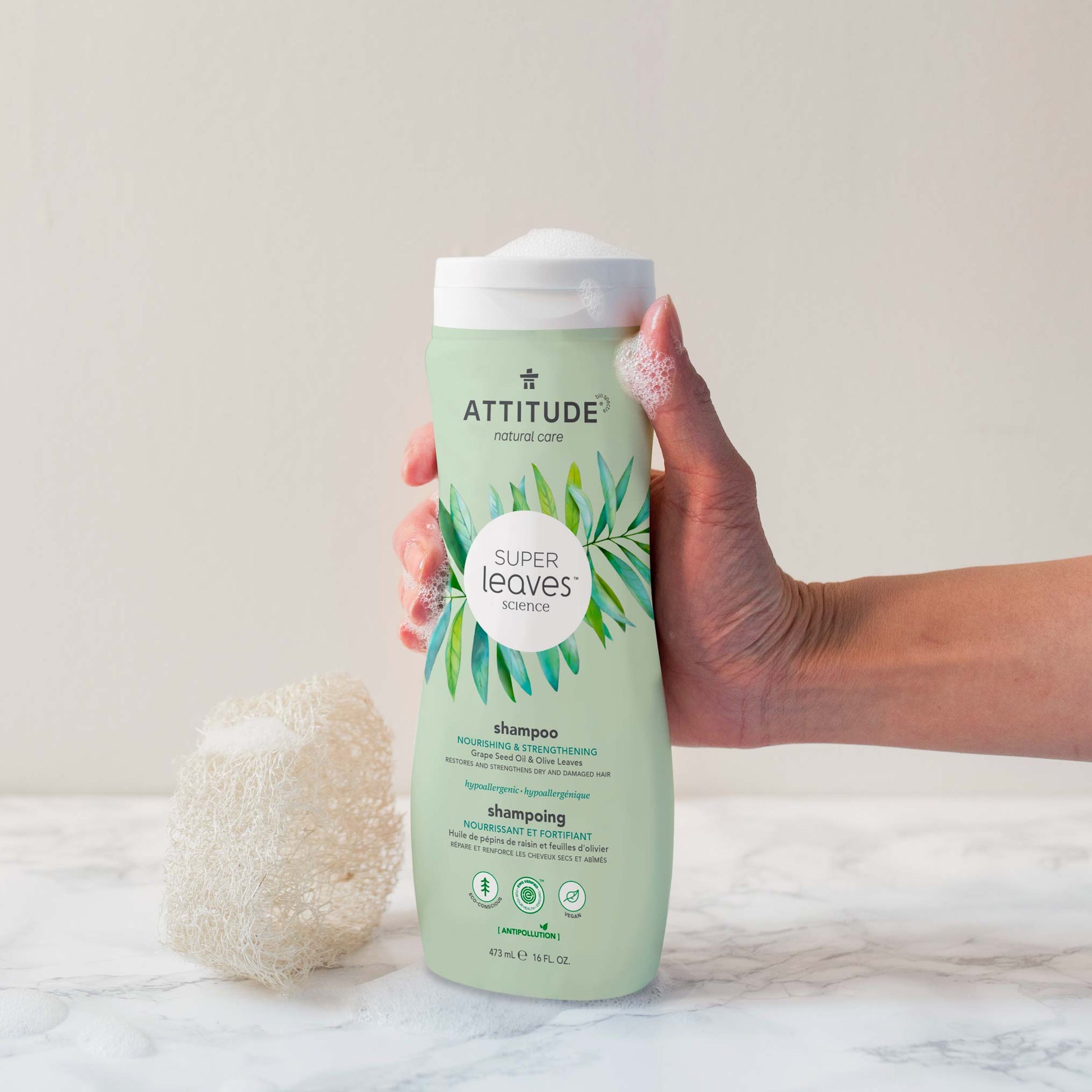 ATTITUDE shampoo nourishing strengthening grape seed oil olive leaves 11093_en?_hover?-16 FL. OZ.