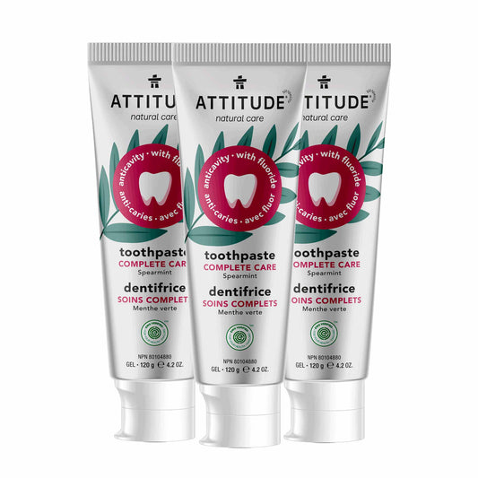 Adult Toothpaste with fluoride trio  Complete care  ATTITUDE BDL_3-16732 _en?_main? Complete care