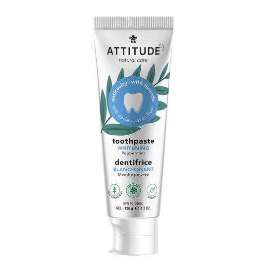 ATTITUDE Adult Toothpaste with Fluoride Whitening Peppermint_en?_main? 120g