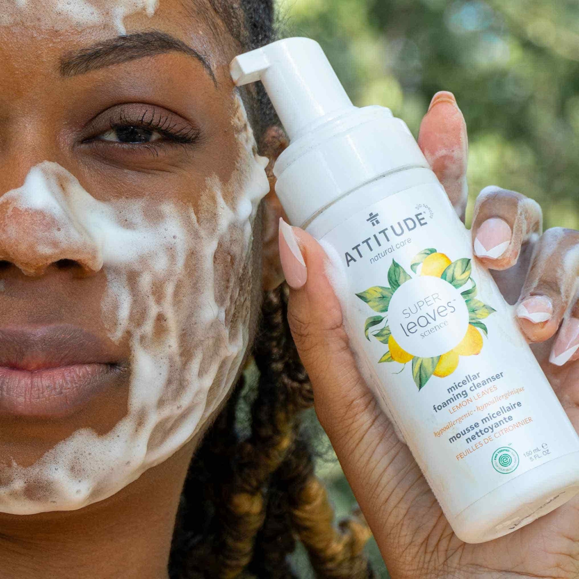 ATTITUDE Micellar foaming cleanser lemon leaves 14062 _en?_hover? Lemon Leaves