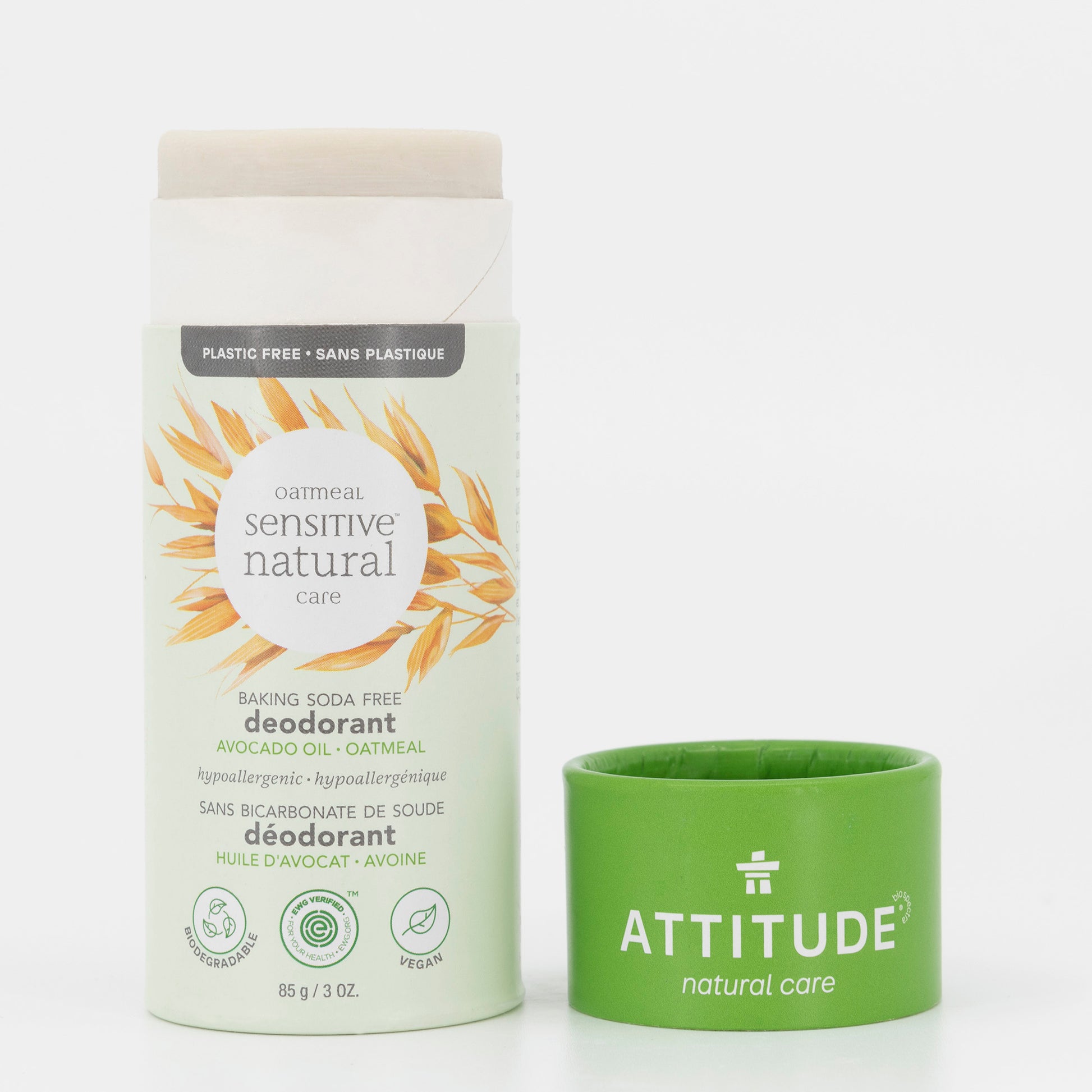 Deodorant - Texture oatmeal sensitive ATTITUDE 60863 _en?_back? Avocado Oil 1 unit 3 units