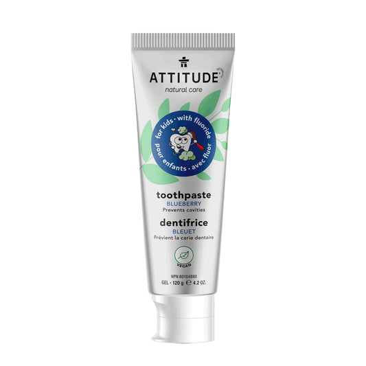 ATTITUDE Toothpaste with fluor for kids - Blueberry 16723_en?_main? 120g / Blueberry