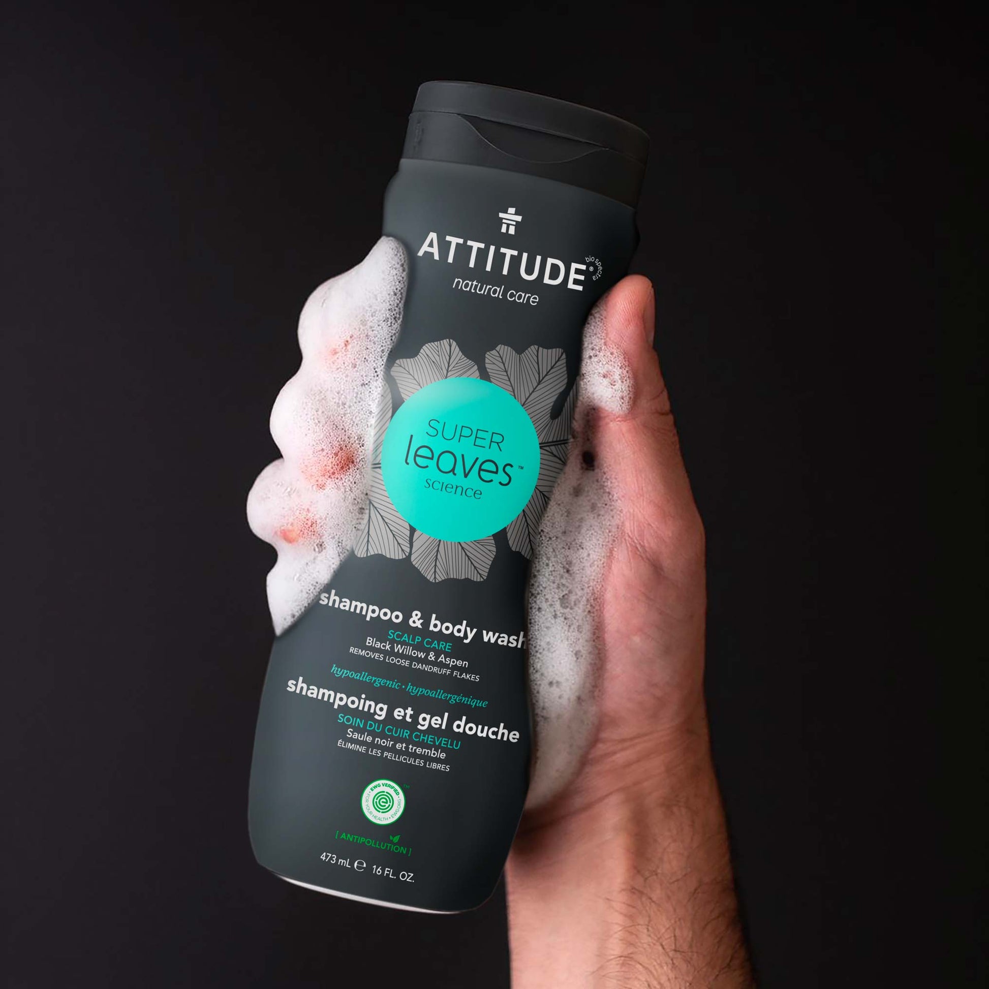 attitude 2-in-1 shampoo body wash scalp care super-leaves 11005_en?_hover? 16 FL. OZ.