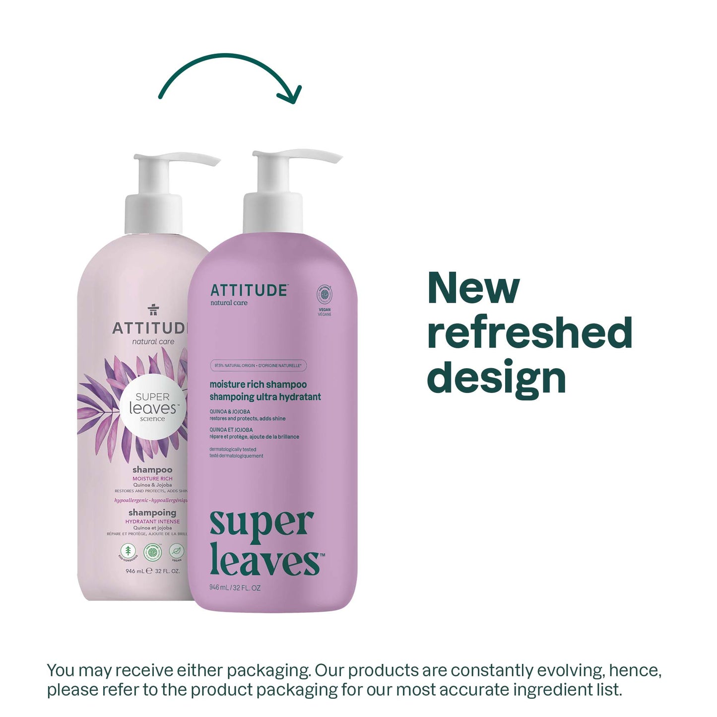 Shampoo Moisture Rich : SUPER LEAVES™