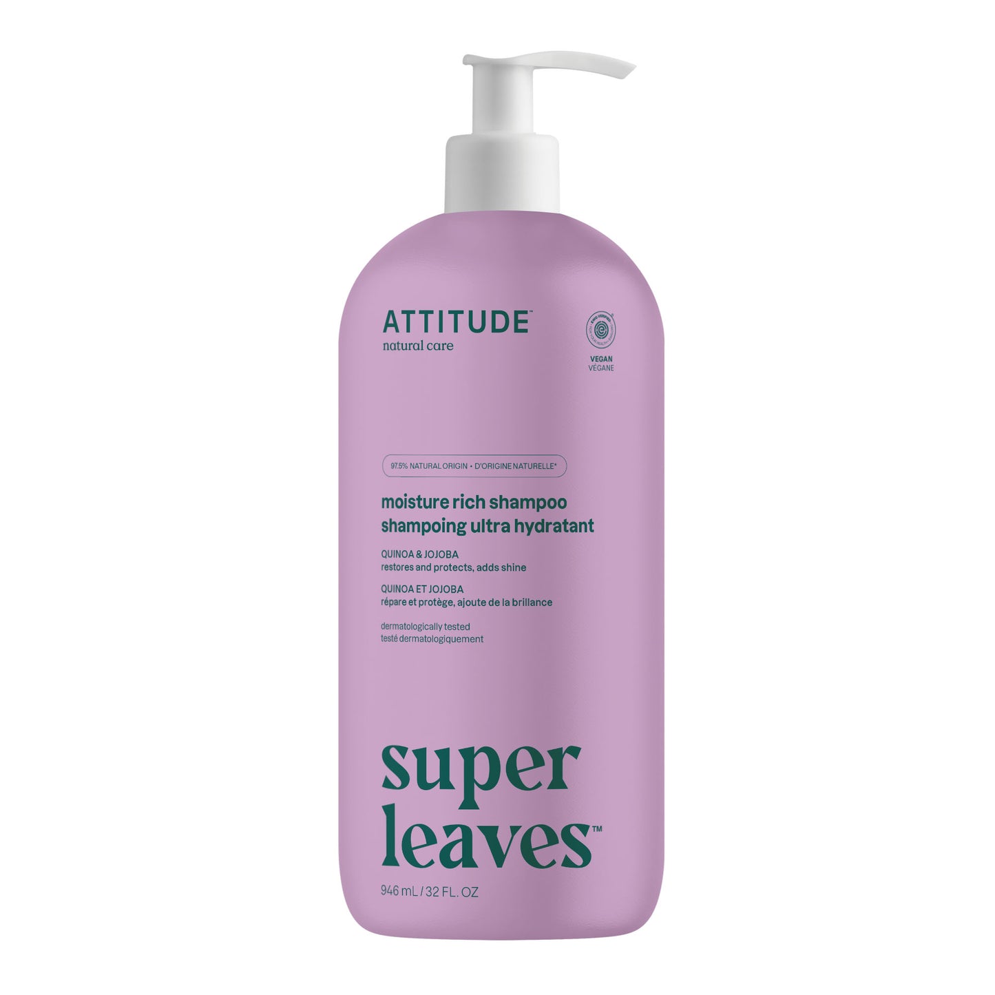 Shampoo Moisture Rich : SUPER LEAVES™