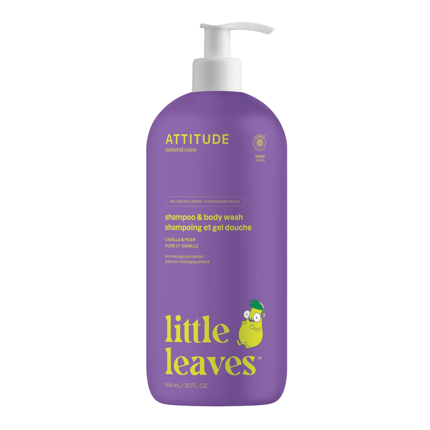 Shampoo and Body Wash 2-in-1 for kids : LITTLE LEAVES™