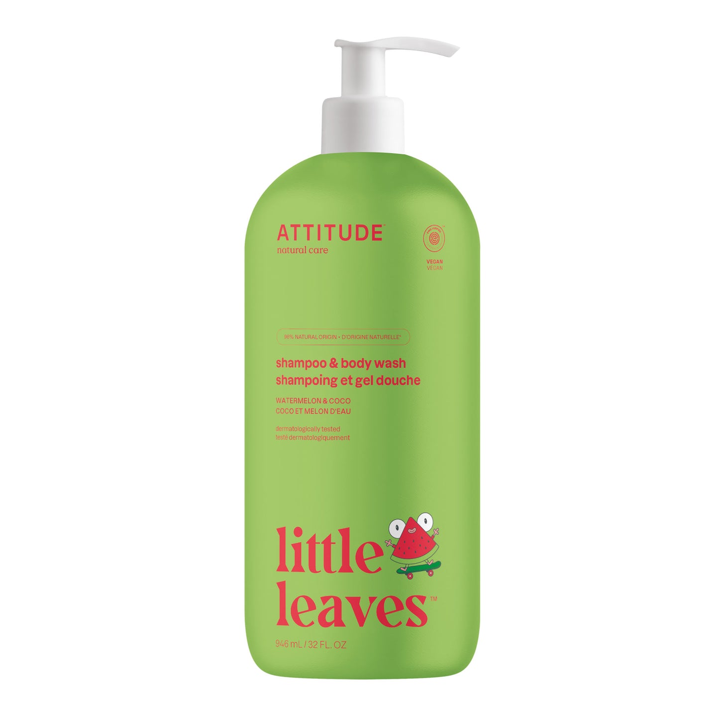 Shampoo and Body Wash 2-in-1 for kids : LITTLE LEAVES™