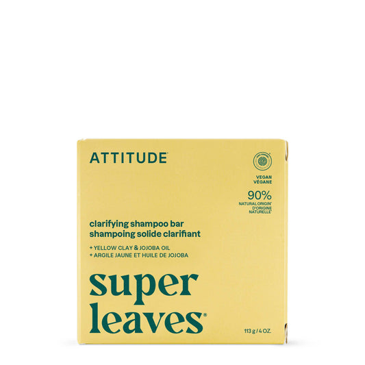 Clarifying Shampoo Bar : SUPER LEAVES™