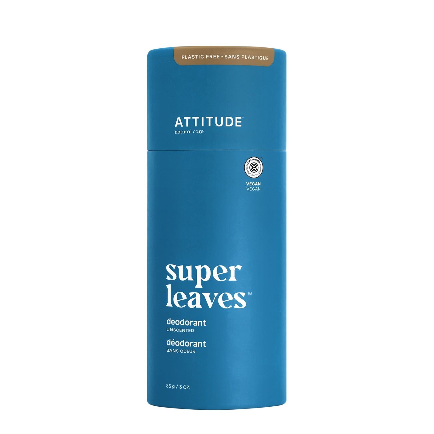 Plastic Free Deodorant : SUPER LEAVES™.