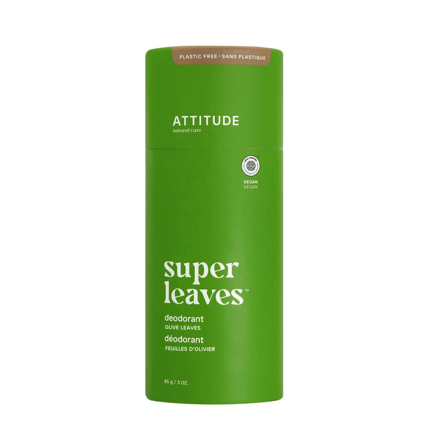 Plastic Free Deodorant : SUPER LEAVES™.