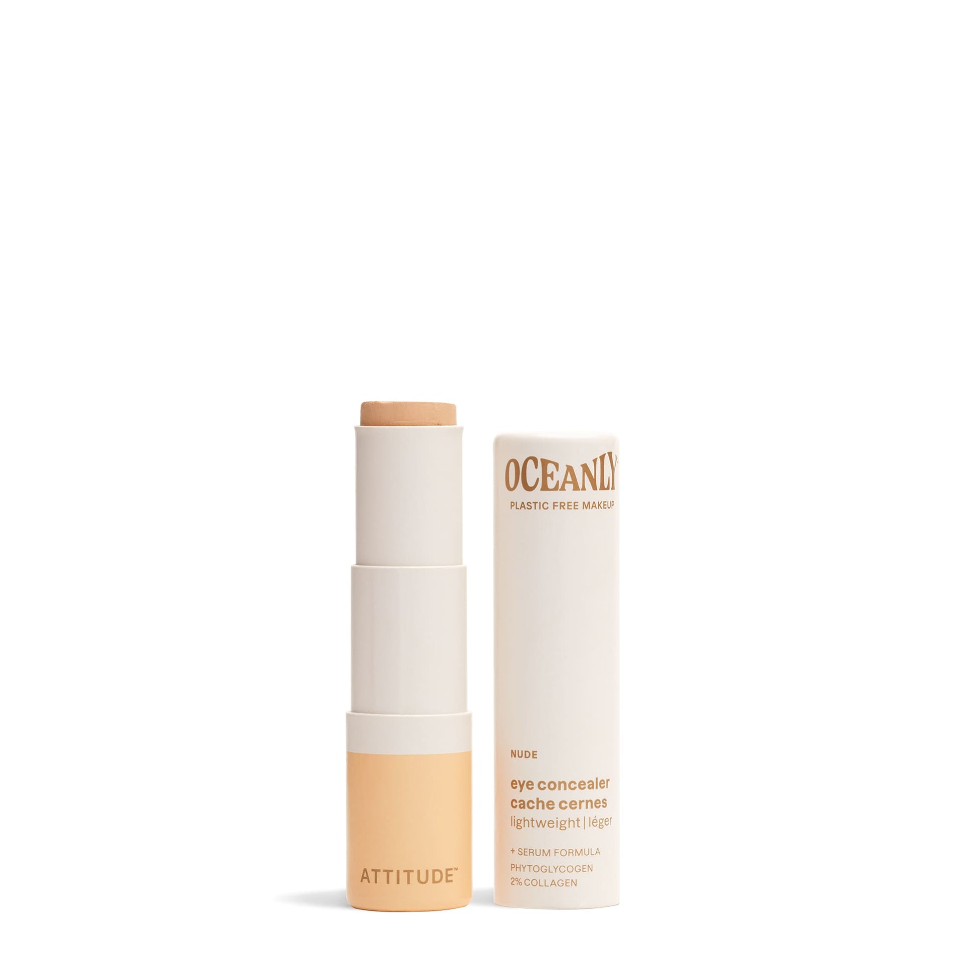 ATTITUDE Oceanly Light Coverage Concealer Stick Nude 5.7g Unscented 16131-btob_en?_main?