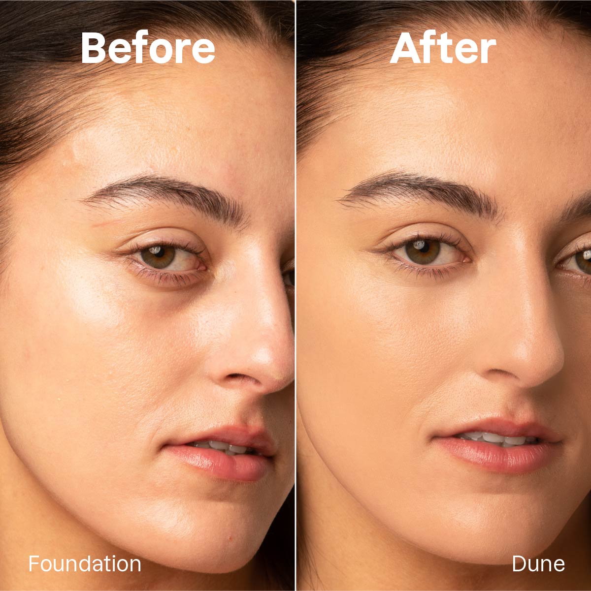 ATTITUDE Oceanly Light Coverage Foundation Stick before after Dune 12g Unscented 16142-btob_en?