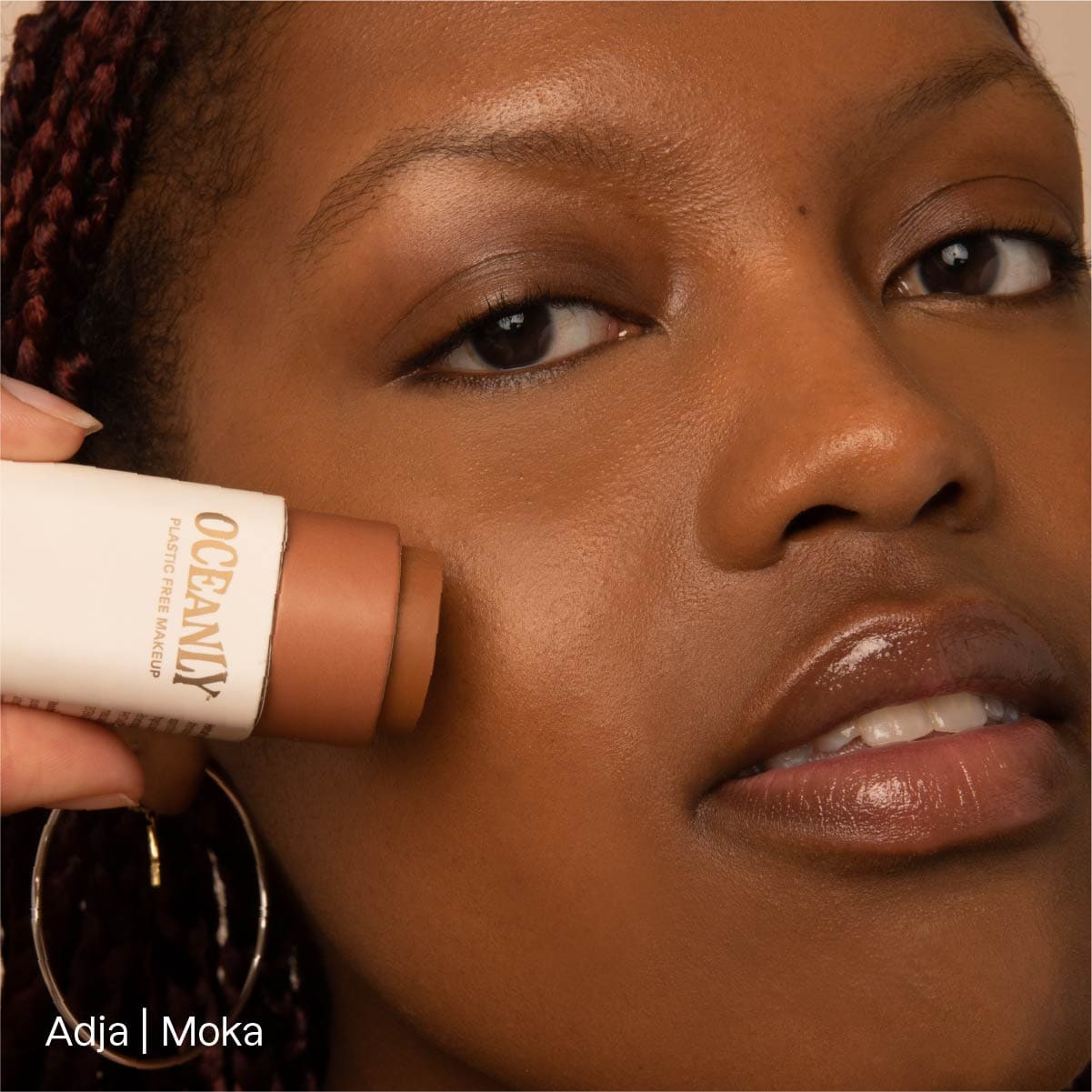 ATTITUDE Oceanly Light Coverage Foundation Stick Application Moka 12g Unscented 16144-btob_en?_hover?