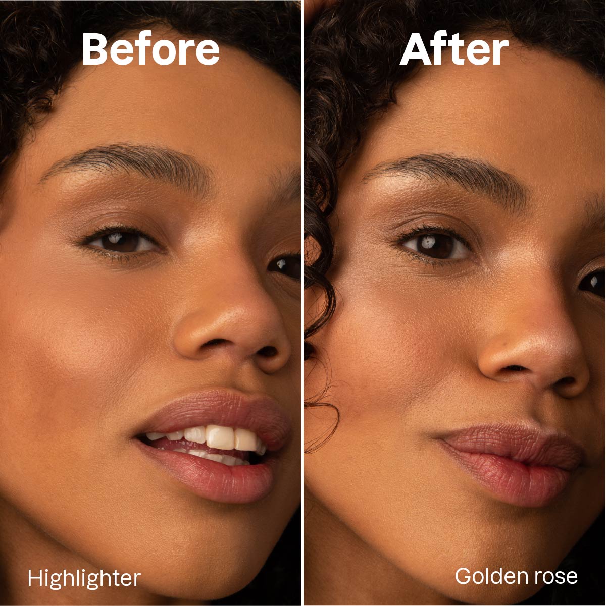 ATTITUDE Oceanly Cream highlighter Stick before-after Golden Rose 8.5g Unscented 16156-btob_en?