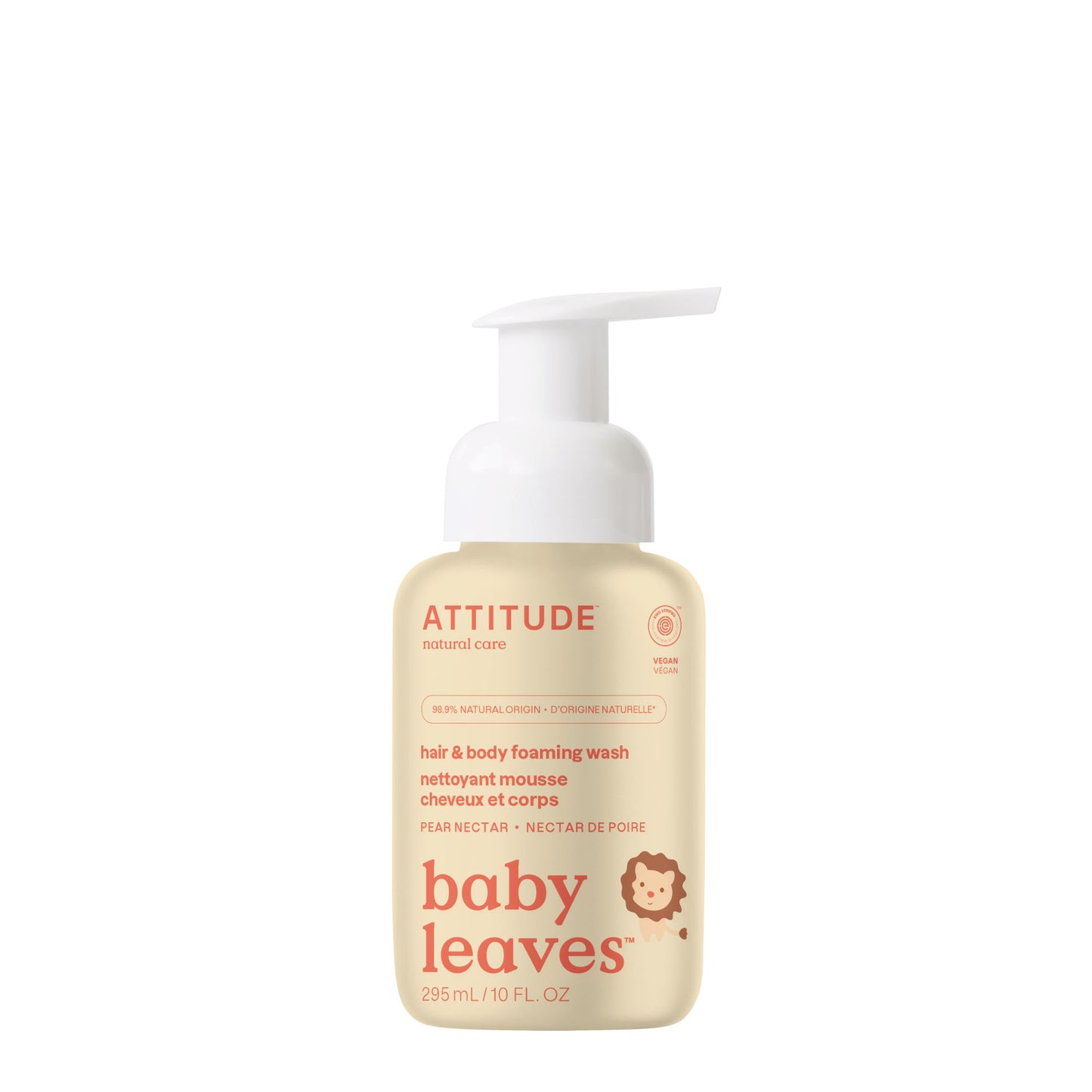 2-in-1 Hair and Body Foaming Wash : BABY LEAVES™