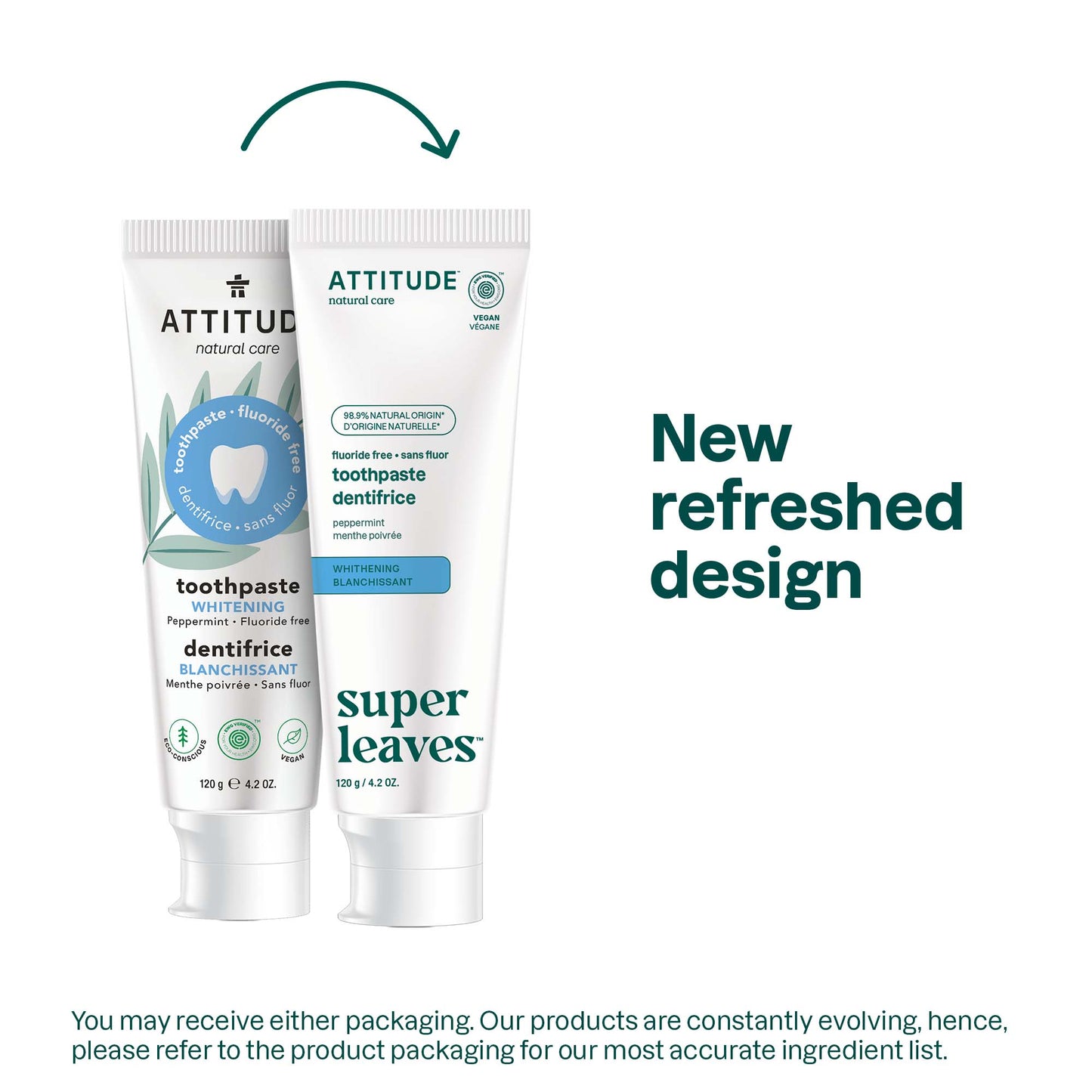 Fluoride Free Adult Toothpaste.