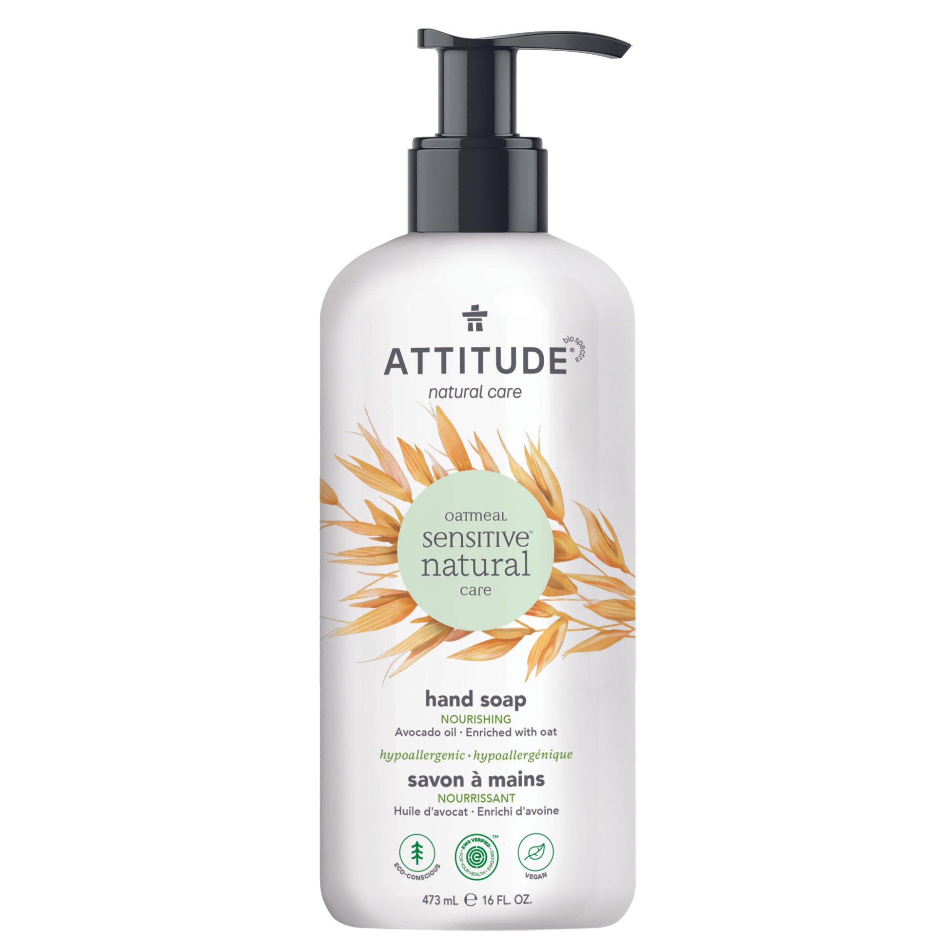 ATTITUDE Sensitive skin Soothing & Calming Hand Soap Chamomile _en?_hover?