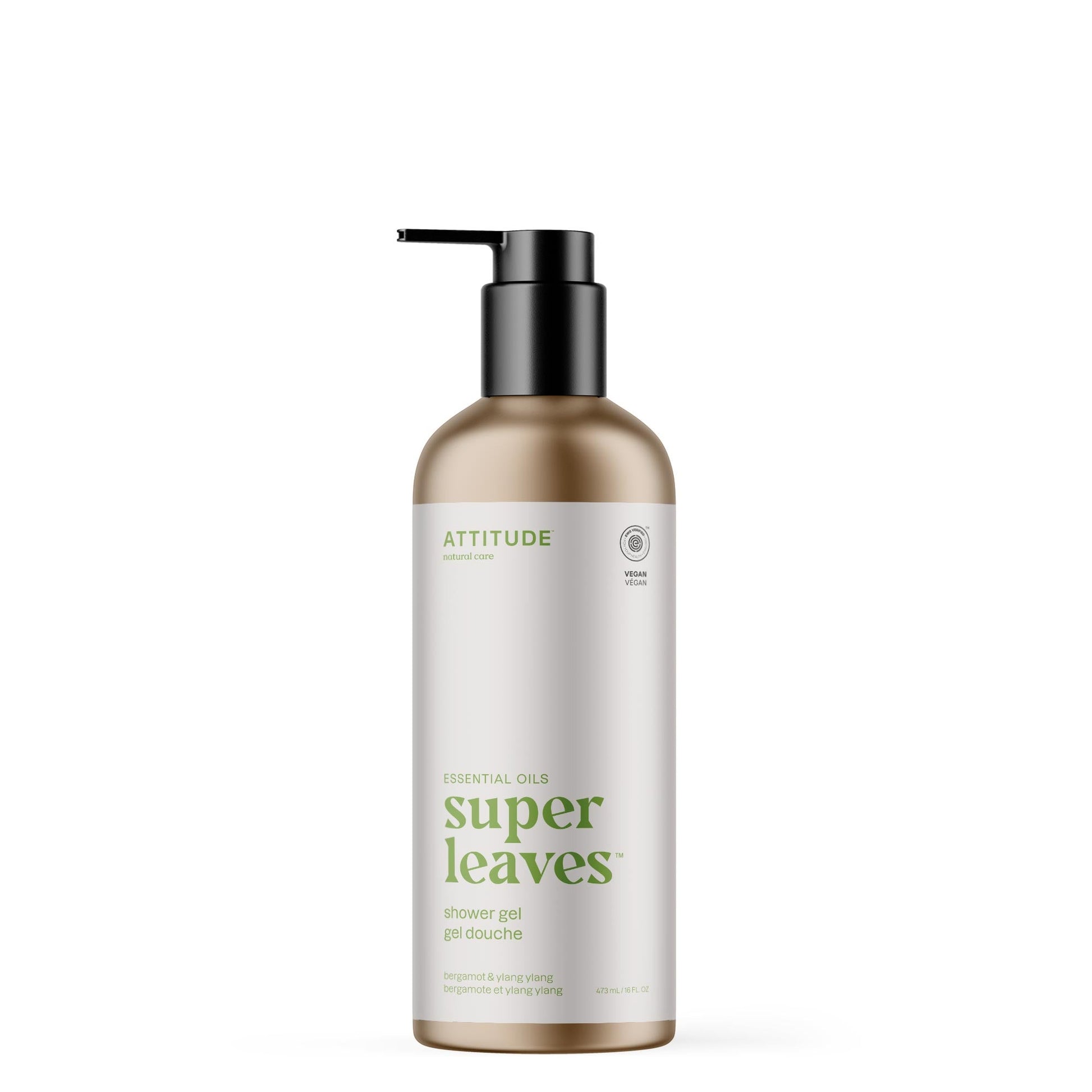 ATTITUDE Super Leaves Essential oils shower gel Bergamot and ylang-ylang 19832-btob_en?_main? 16 FL. OZ.