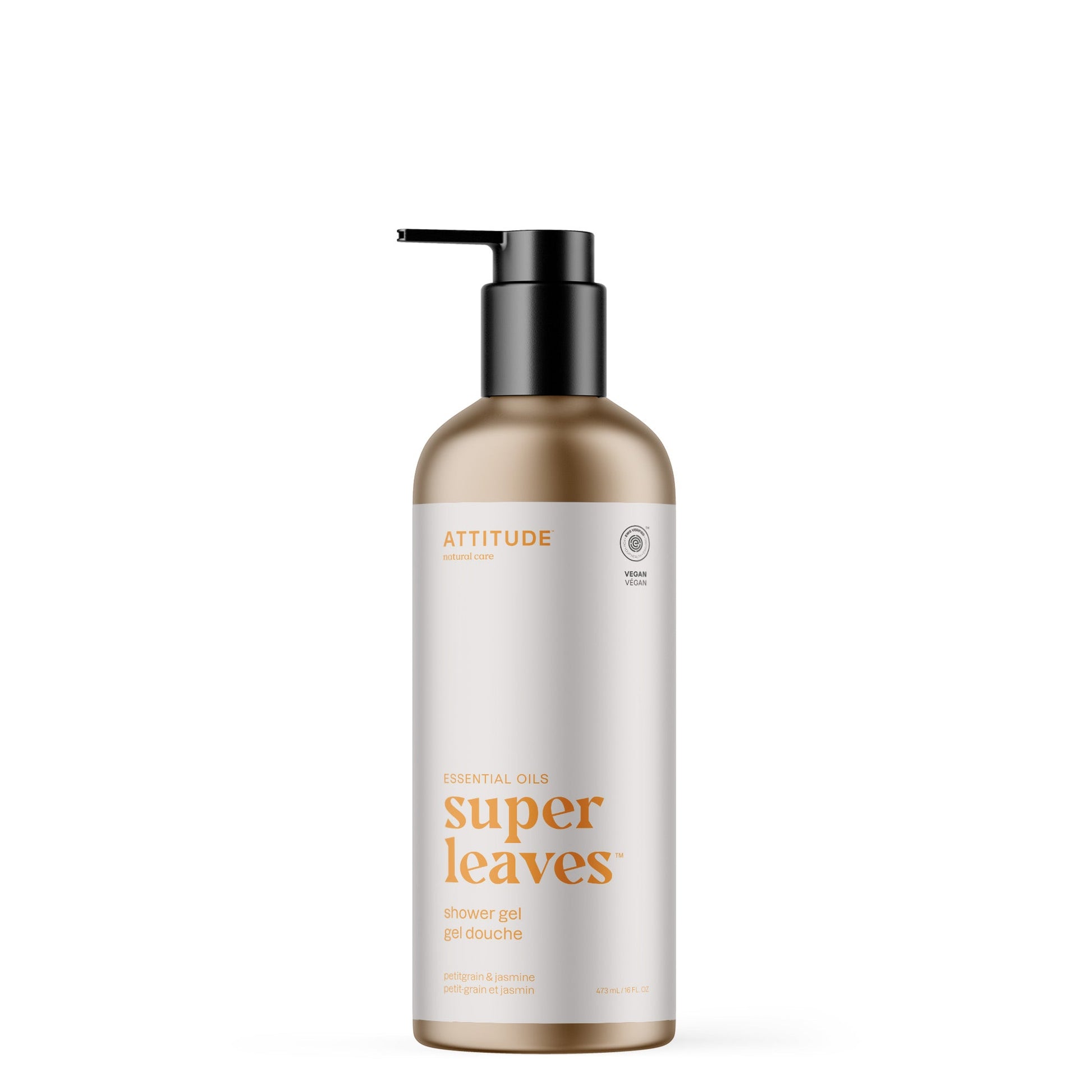 ATTITUDE Super Leaves Essential oil shower gel Petitgrain and jasmine 19831-btob_en?_main? 16 FL. OZ.