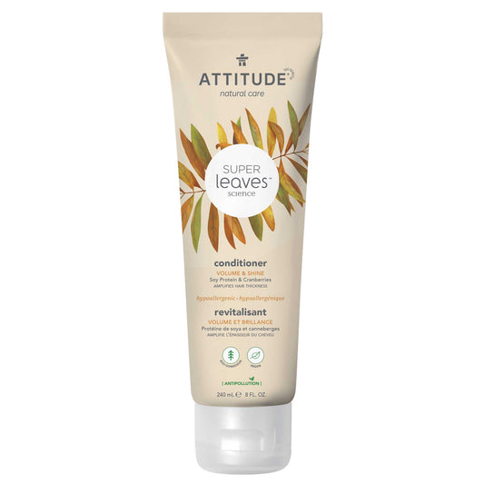 ATTITUDE Super leaves™ Conditioner Volume & Shine Amplifies hair thickness 11108_en?_main? 8.1 FL. OZ.