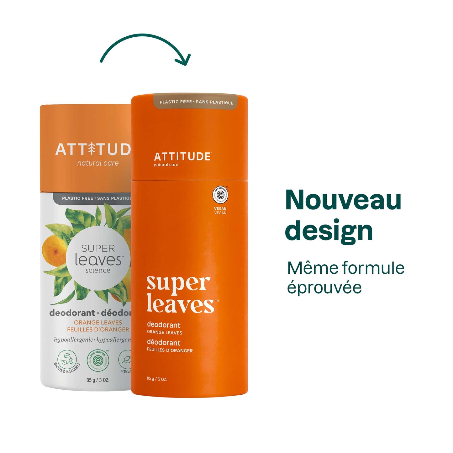 ATTITUDE Super leaves Biodegredable Deodorant Orange Leaves 11998_en? Orange Leaves 1 unit