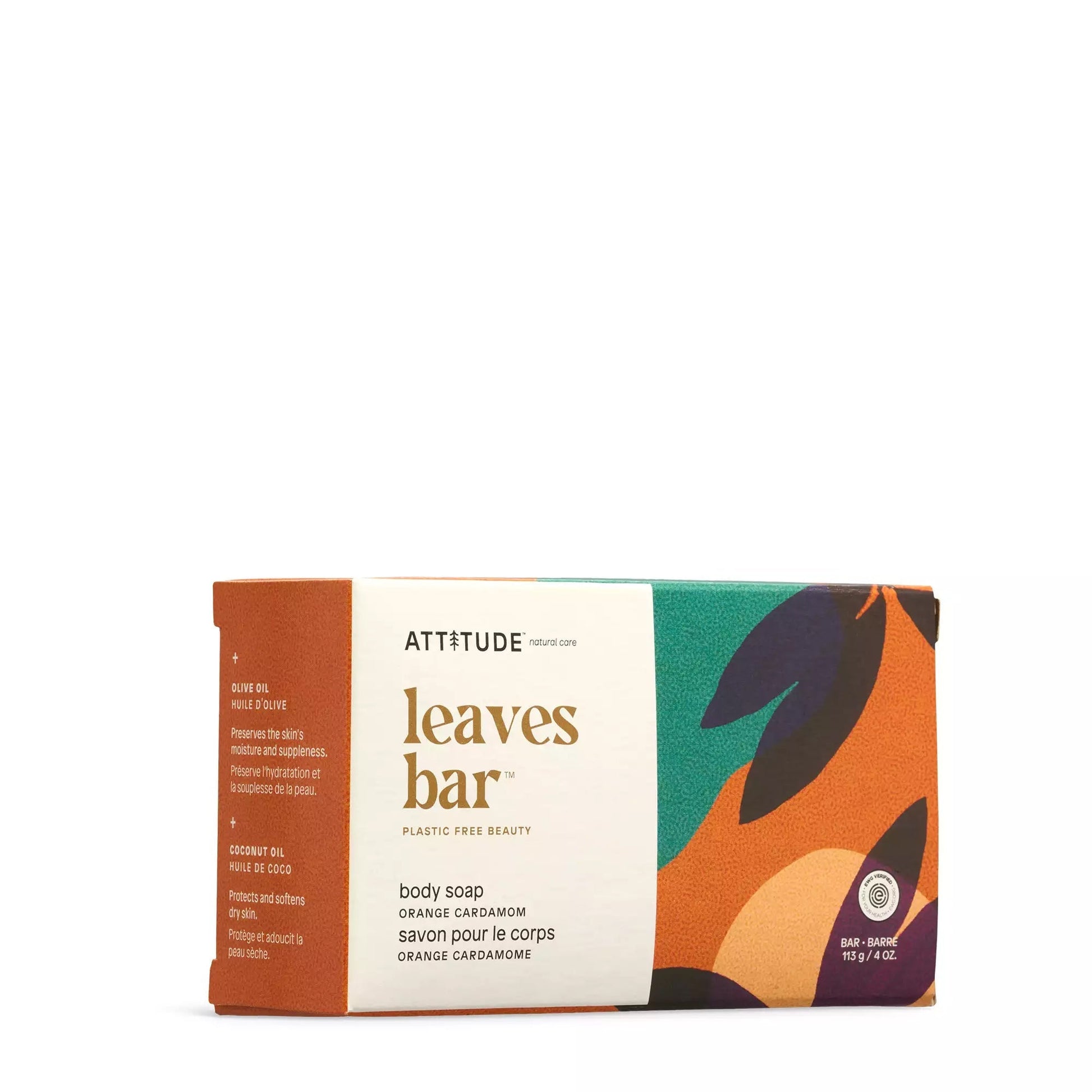 ATTITUDE leaves bar Body Soap Orange Cardamom 17150-btob_en? 1 unit