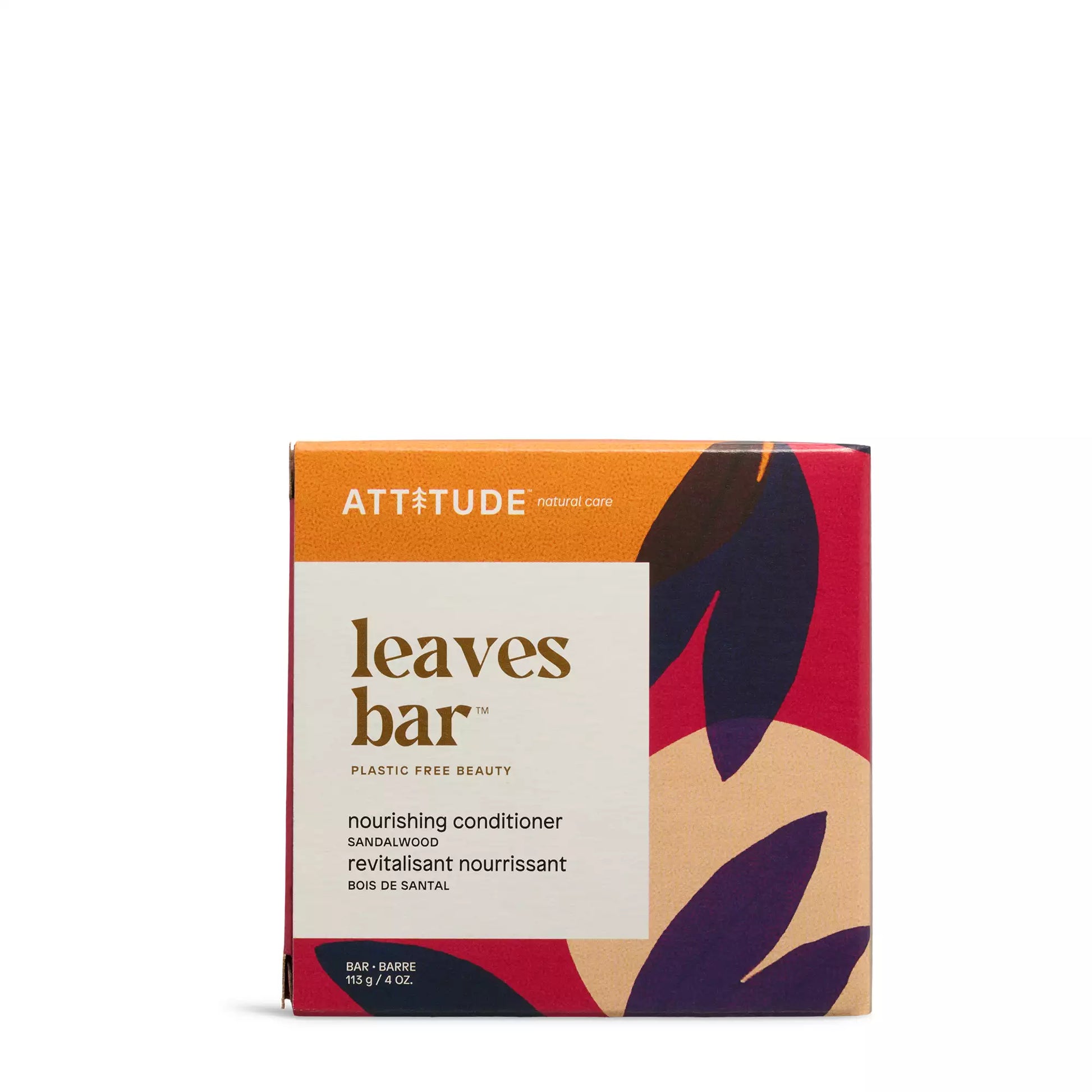 ATTITUDE leaves bar Nourishing Conditioner bar Sandalwood 17141_en?_main?